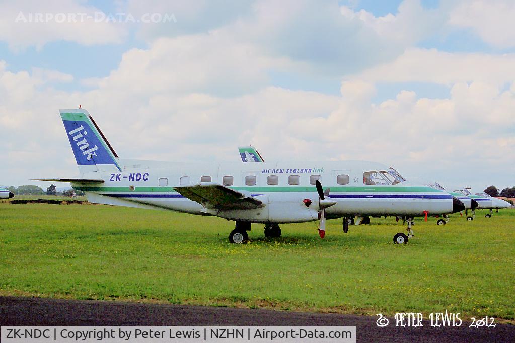 ZK-NDC, 1981 Embraer EMB-110P1 Bandeirante C/N 110.379, Eagle Airways Ltd., Hamilton, 2003