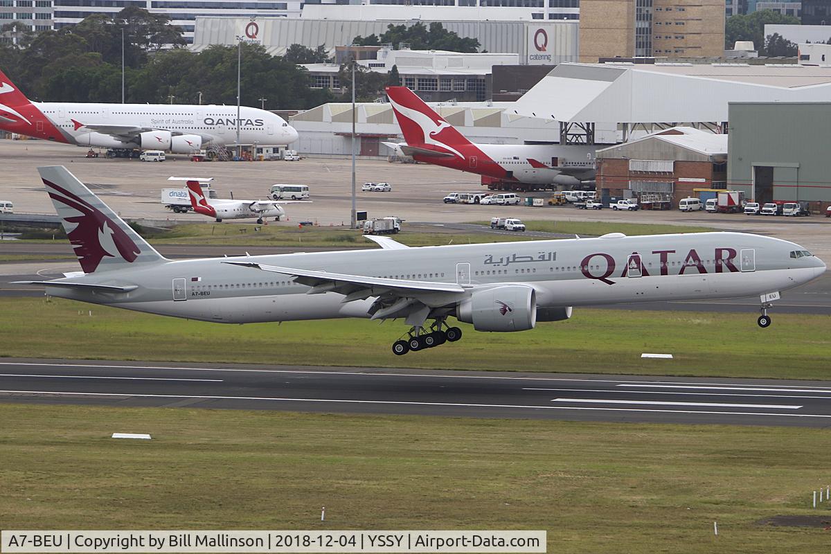 A7-BEU, 2018 Boeing 777-3DZ/ER C/N 65302, ONTO 16R
