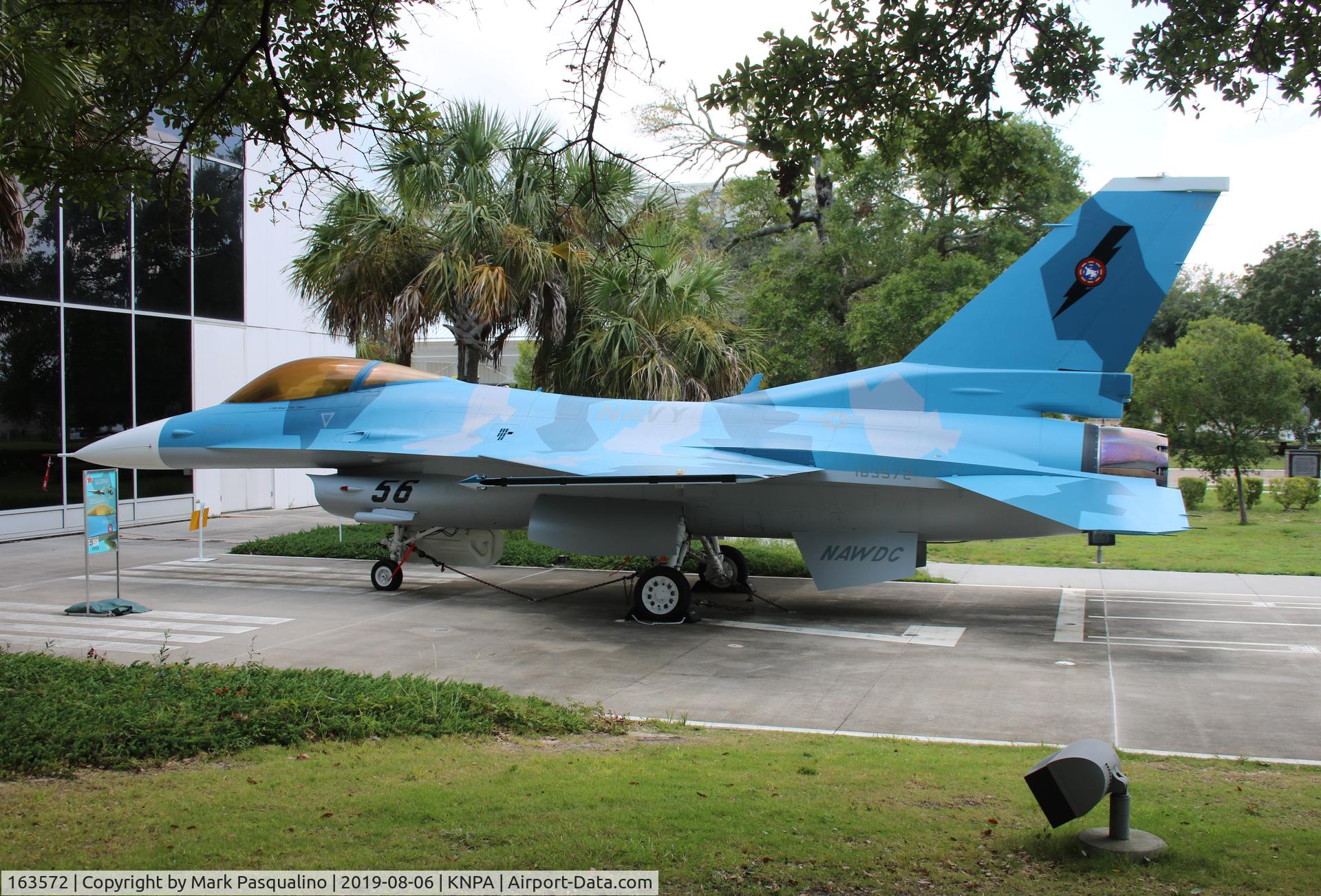 163572, General Dynamics F-16N Fighting Falcon C/N 3M-17, General Dynamics F-16N