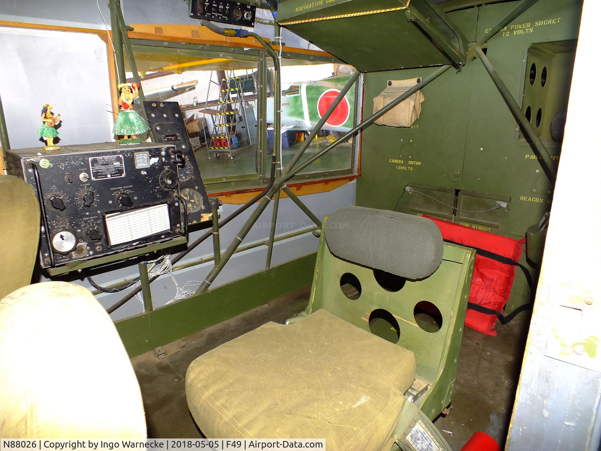 N88026, 1944 Stinson Vultee V77 C/N 77-411, Stinson AT-19 Reliant (Vultee V-77) at the Texas Air Museum Caprock Chapter, Slaton TX  #i