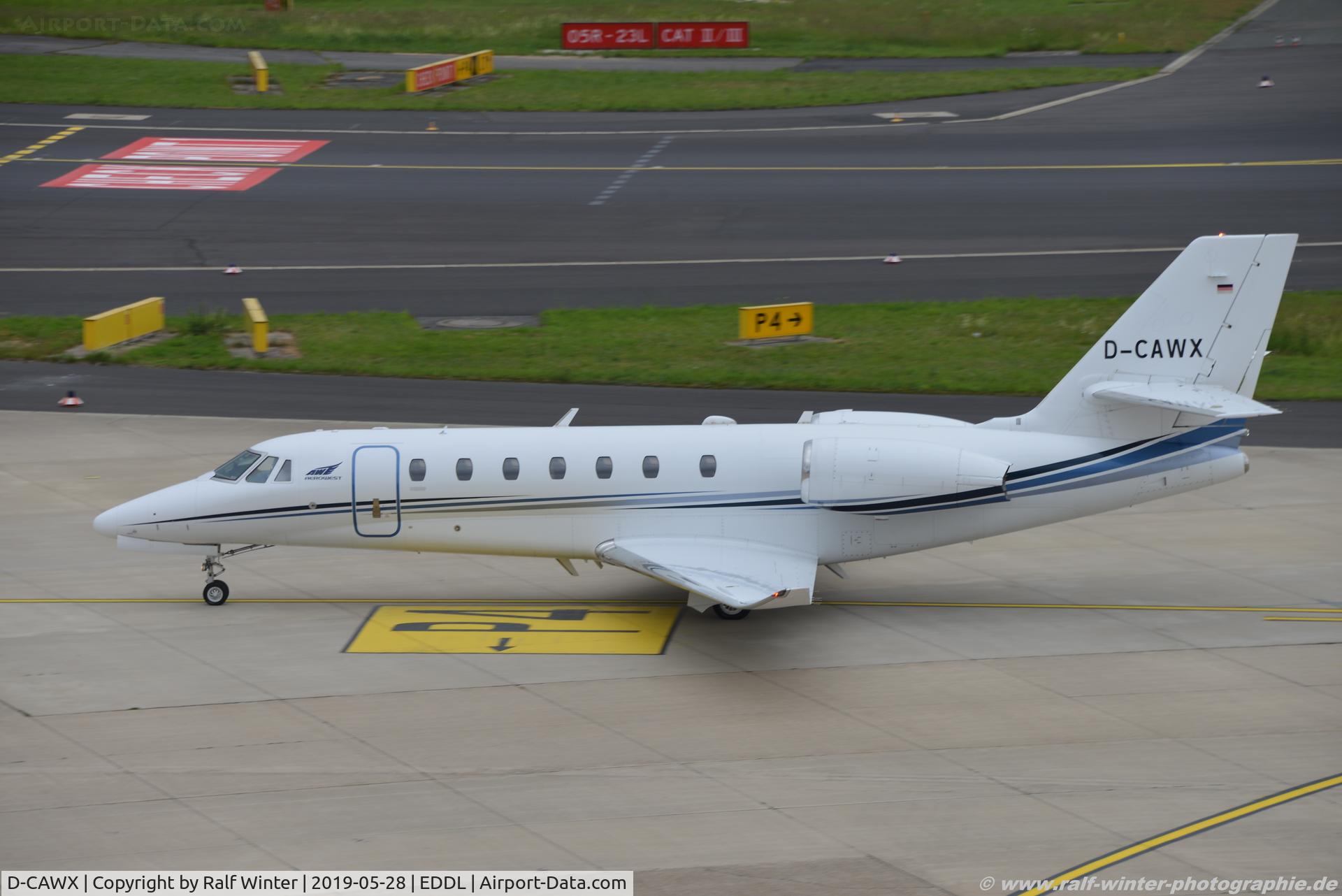 D-CAWX, 2015 Cessna 680 Citation Sovereign + C/N 680-0535, Cessna 680 Citation Sovereign+ - Aerowest Flugcharter GmbH - 680-0535 - D-CAWX - 28.05.2019 - DUS