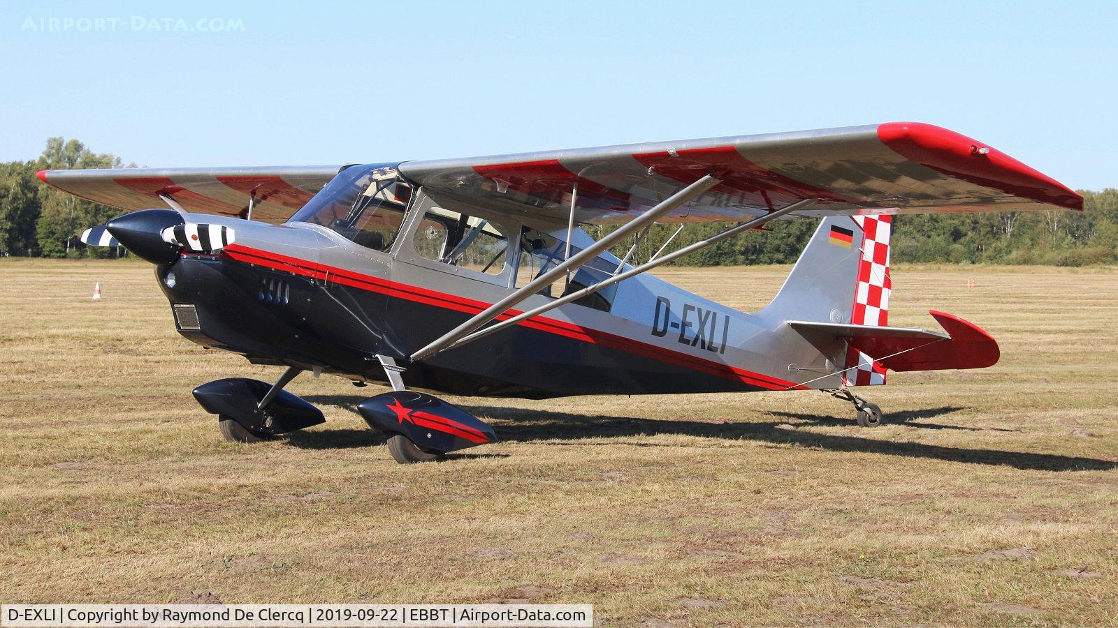 D-EXLI, 1979 Bellanca 8KCAB Decathlon C/N 508-79, Previous reg. was EC-JHA.