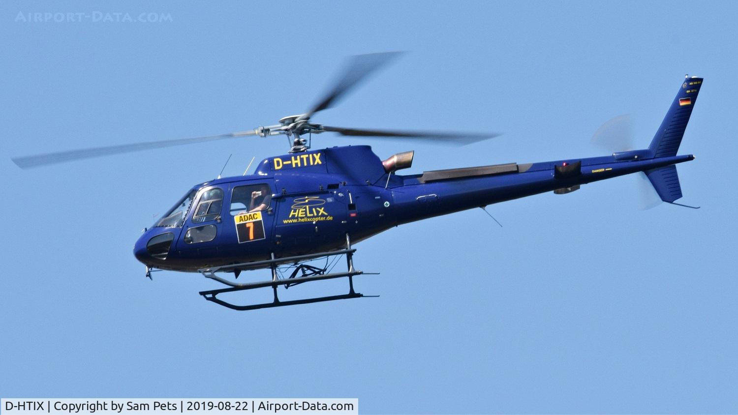 D-HTIX, 2019 Airbus Helicopters AS-350B-3e Ecureuil C/N 8714, At Trier during the WRC Rally , Germany.