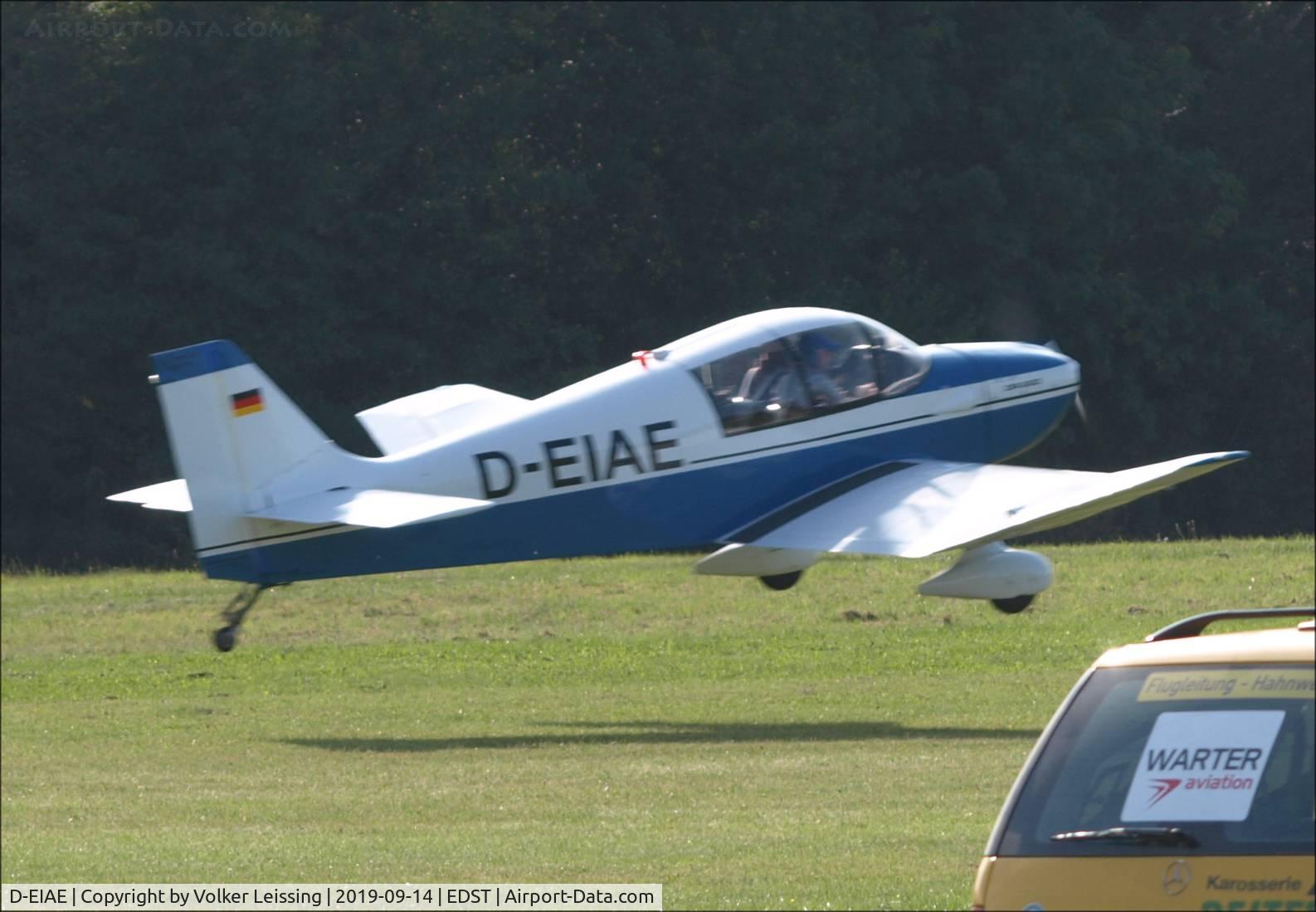 D-EIAE, 1963 Robin DR-220 C/N 42, departing