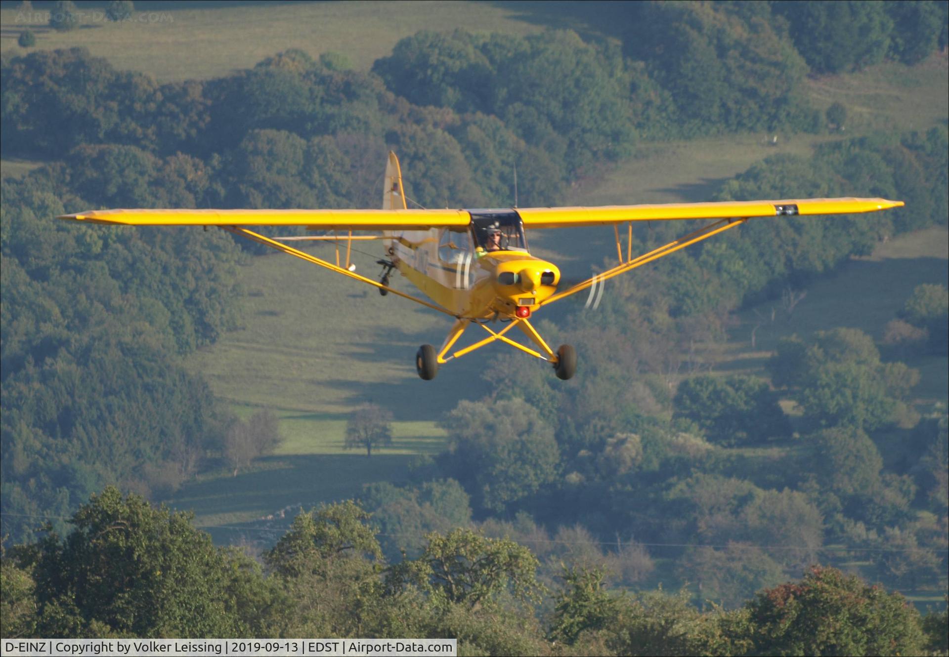 D-EINZ, 1965 Piper PA 18-150 Super Cub C/N 18-8310, short final