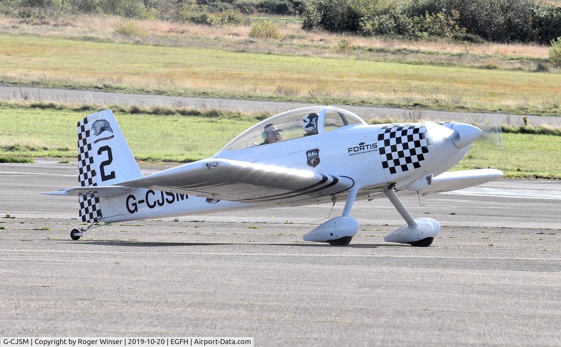 G-CJSM, 2016 Vans RV-8 C/N LAA 303-15296, Raven 2 in Team Raven.