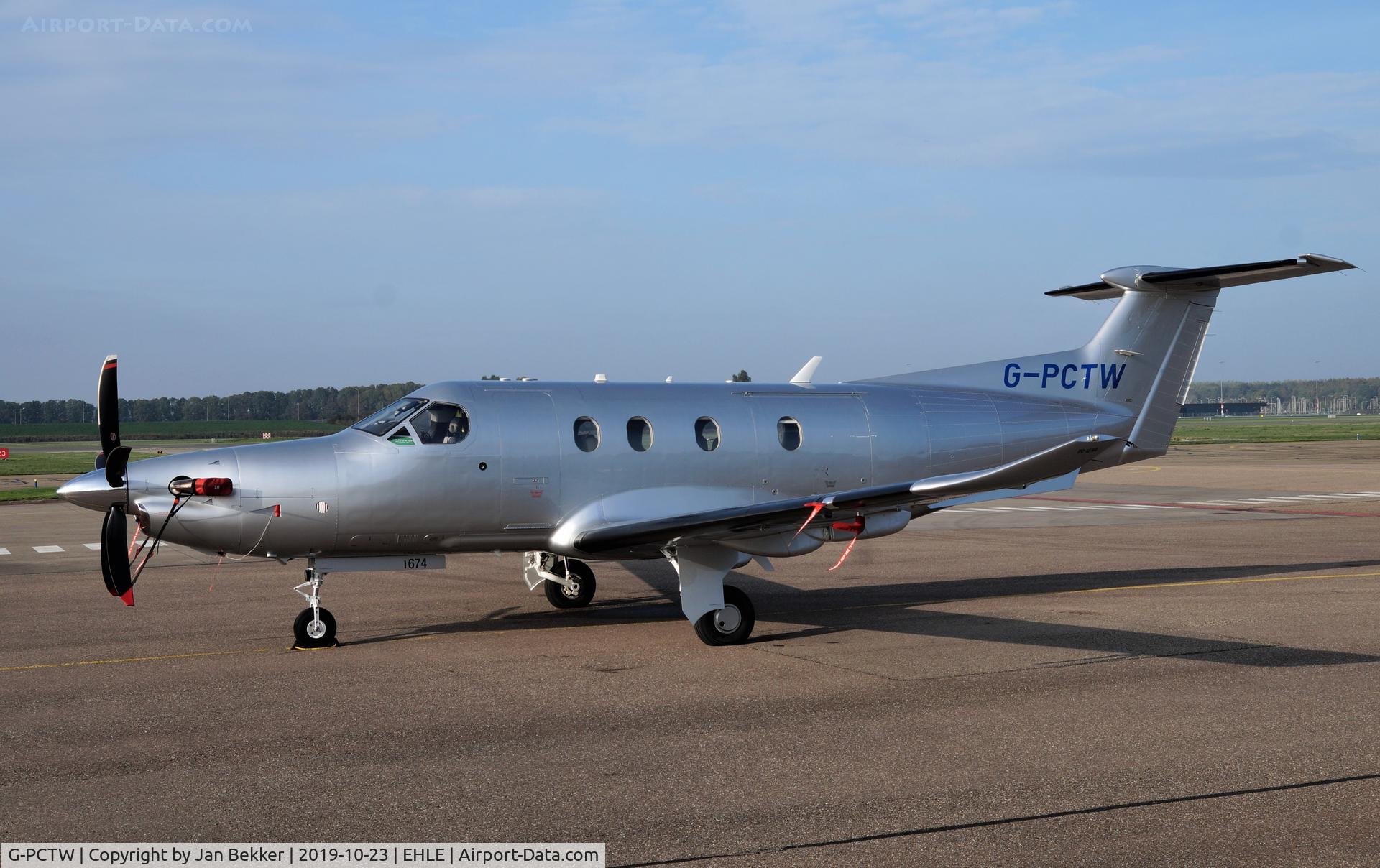 G-PCTW, 2016 Pilatus PC-12/47E C/N 1674, Lelystad Airport