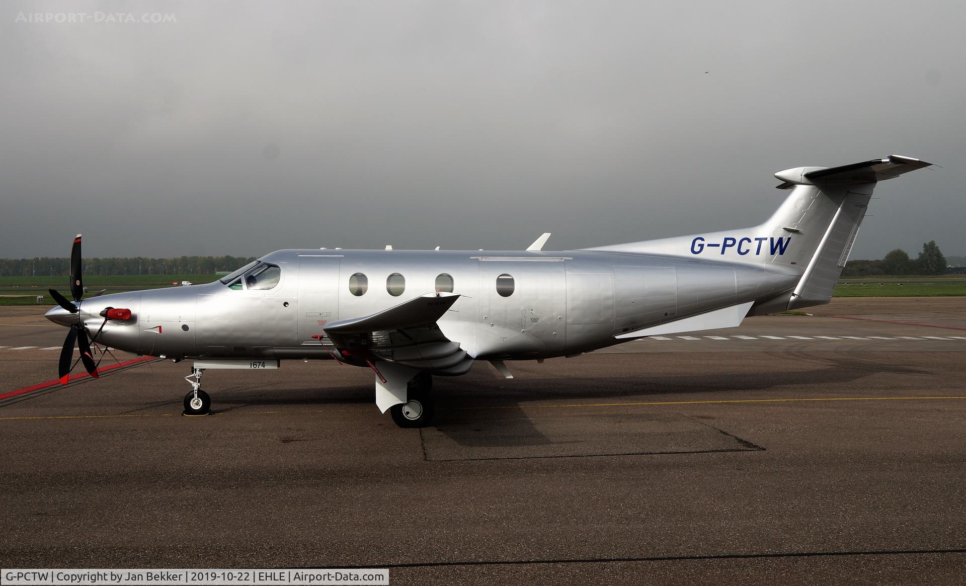 G-PCTW, 2016 Pilatus PC-12/47E C/N 1674, Lelystad Airport