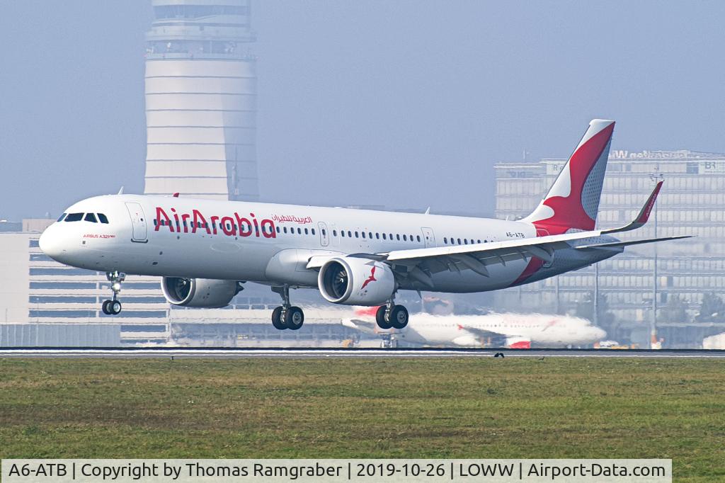 A6-ATB, 2019 Airbus A321-251NX C/N 8861, Air Arabia Airbus A321-251NX