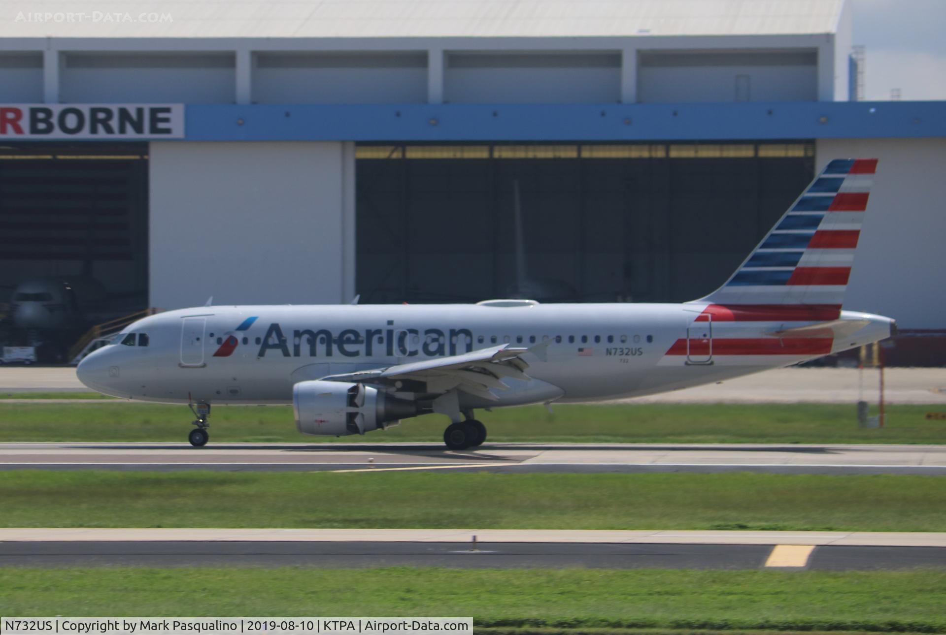 N732US, 2000 Airbus A319-112 C/N 1203, Airbus A319-112