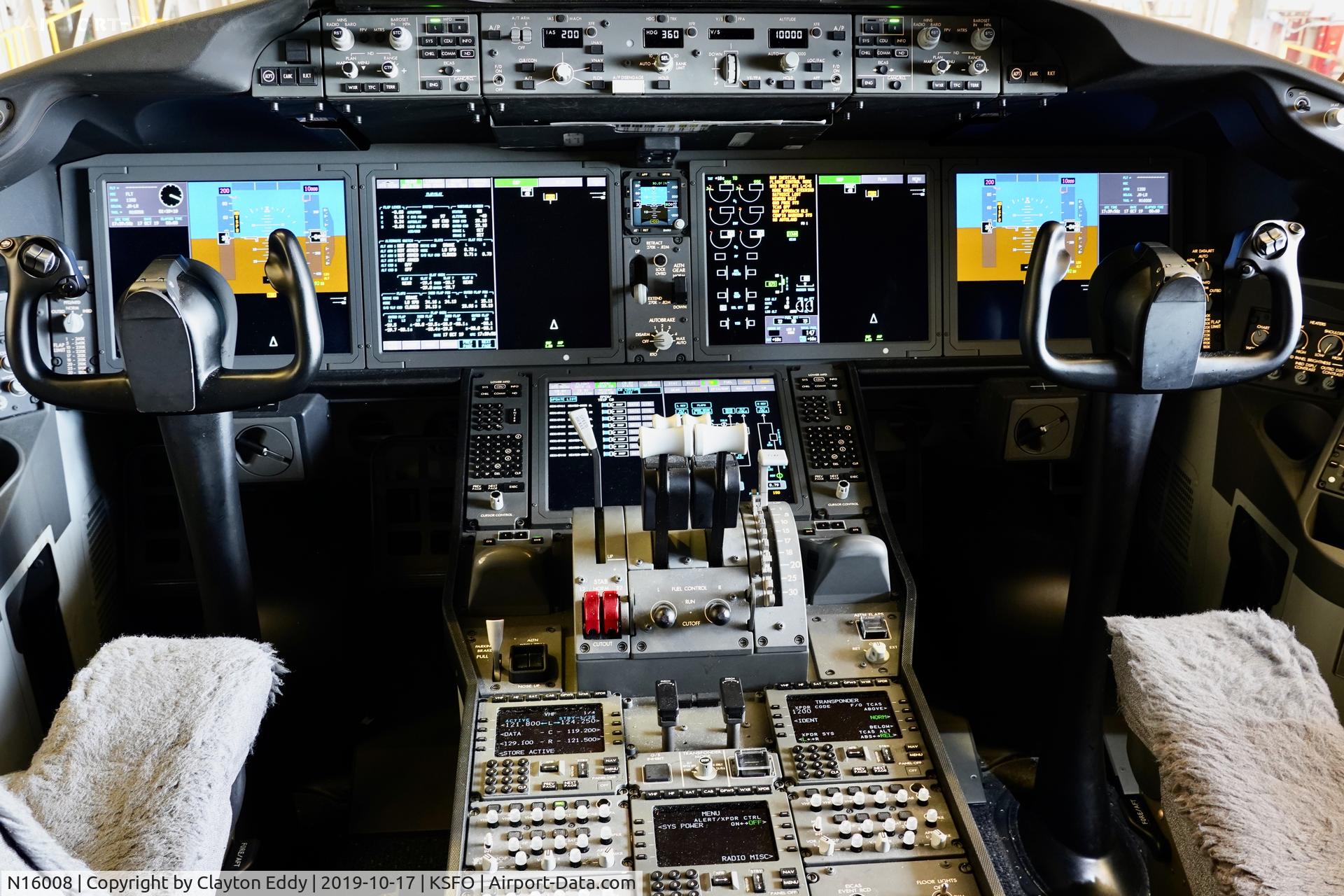 N16008, 2019 Boeing 787-10 Dreamliner C/N 60138, SFO 2019.