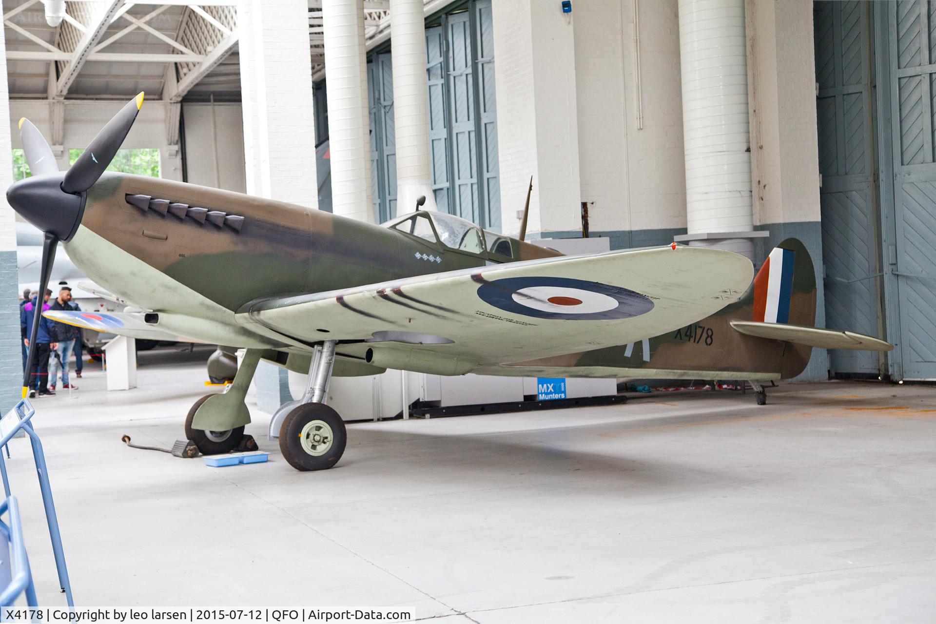 X4178, Supermarine Spitfire 300 Mk 1 Replica C/N None (X4178), Duxford 12.7.2015