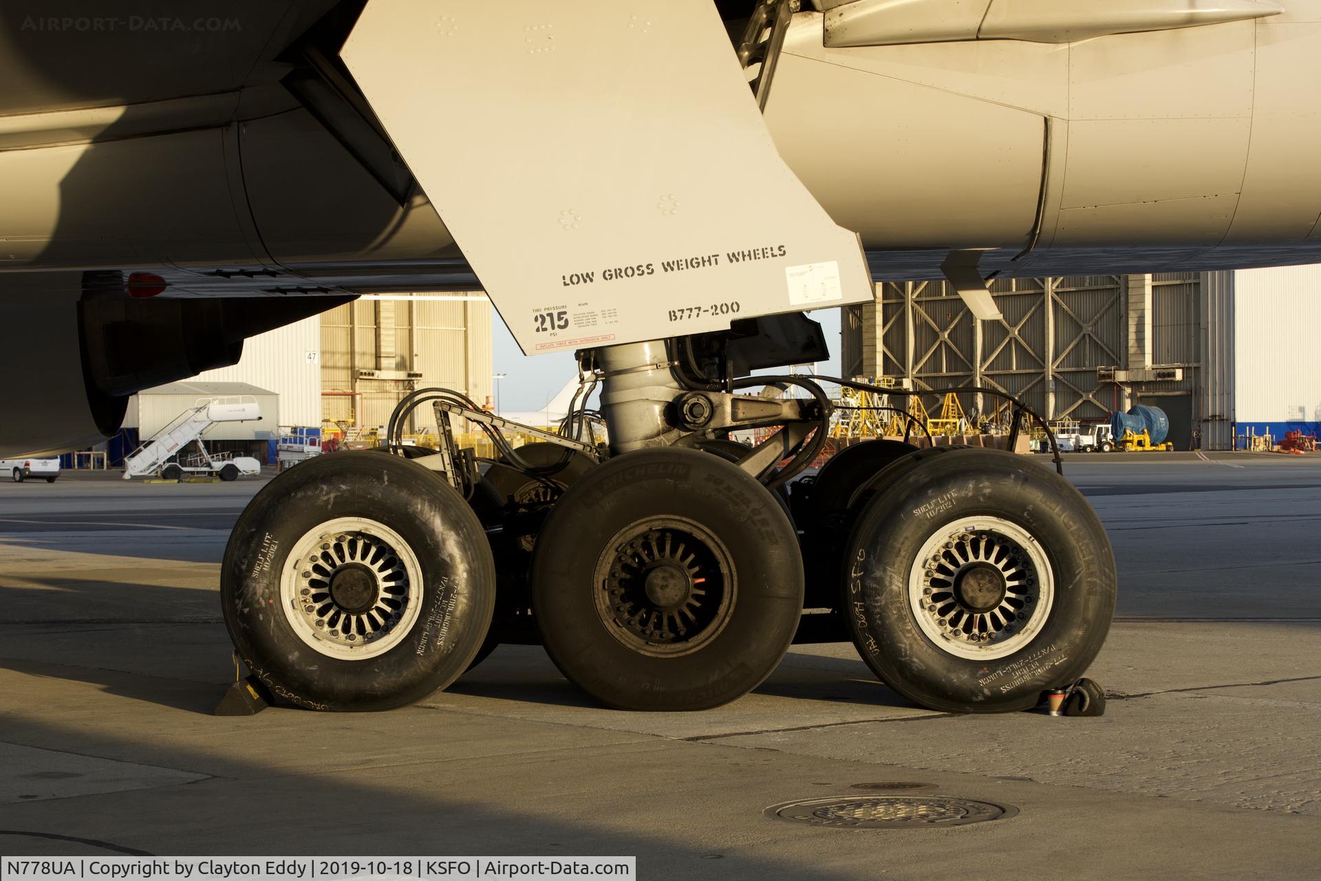 N778UA, 1996 Boeing 777-222 C/N 26940, SFO 2019.