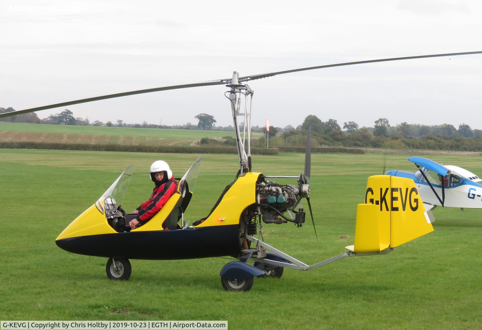 G-KEVG, 2008 Rotorsport UK MT-03 C/N RSUK/MT-03/031, Gyroplane by Rotorsport at Old Warden preparing to take off.