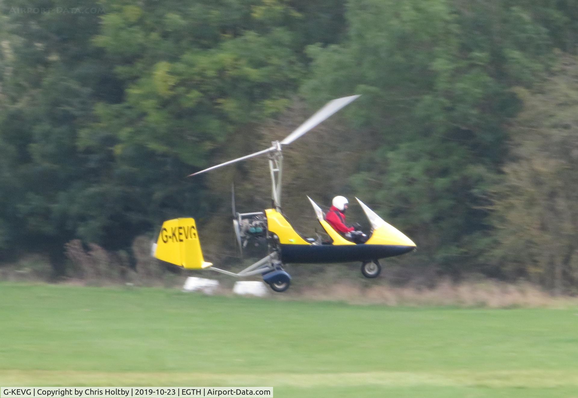 G-KEVG, 2008 Rotorsport UK MT-03 C/N RSUK/MT-03/031, Rotorsport MT-03 taking off at Old Warden