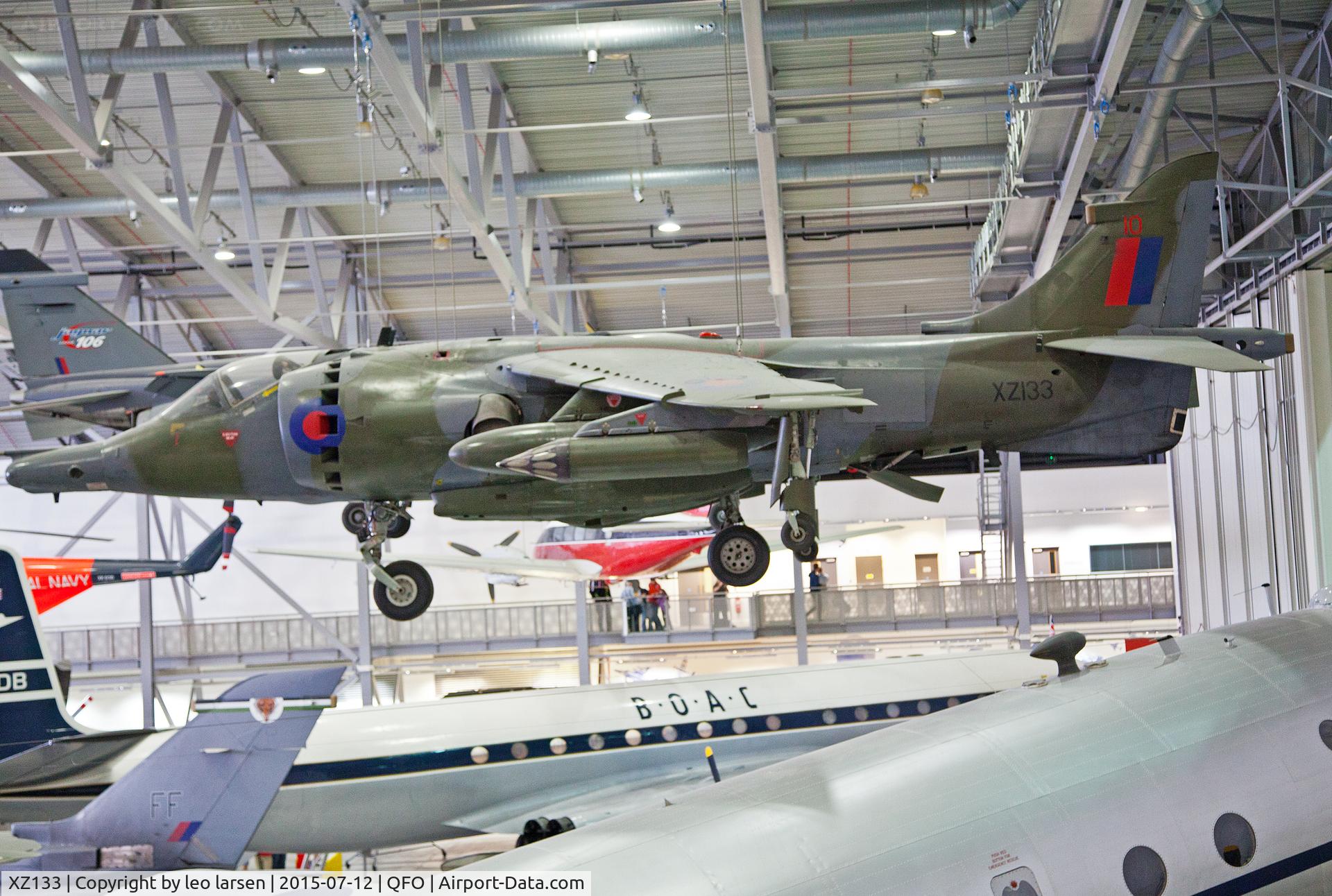 XZ133, 1976 Hawker Siddeley Harrier GR.3 C/N 712192, Duxford 12.7.2015