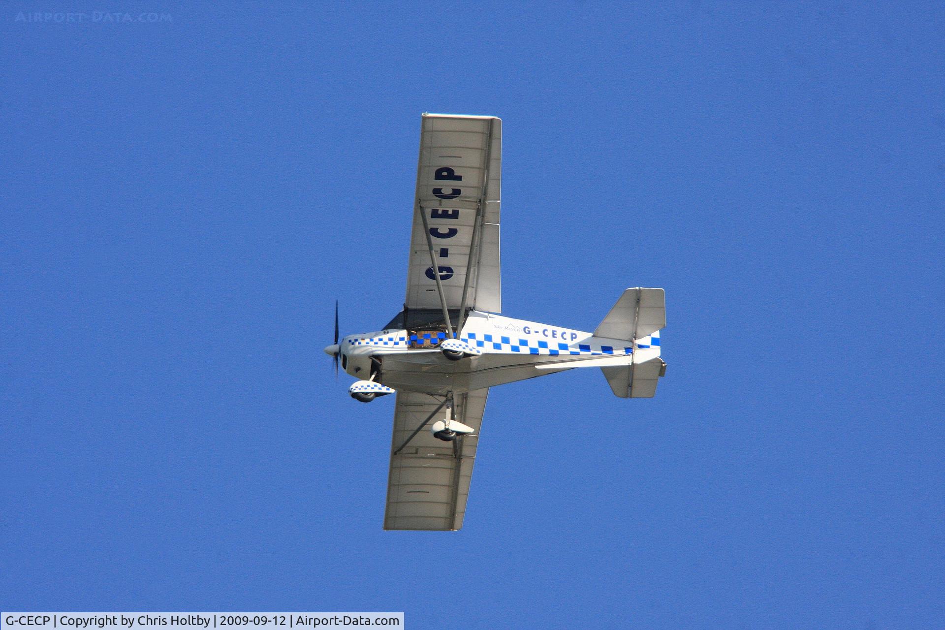 G-CECP, 2006 Best Off Skyranger 912(2) C/N BMAA/HB/483, Skyranger 912 over Potters Bar