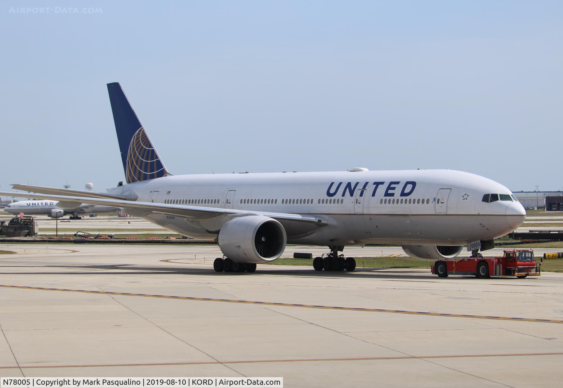 N78005, 1998 Boeing 777-224 C/N 27581, Boeing 777-224