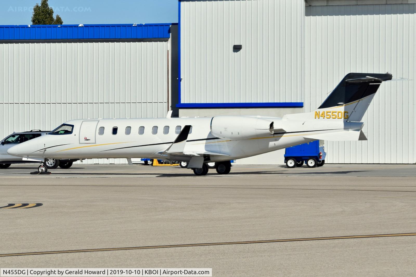 N455DG, 2000 Learjet Inc 45 C/N 129, Parked on north GA ramp.