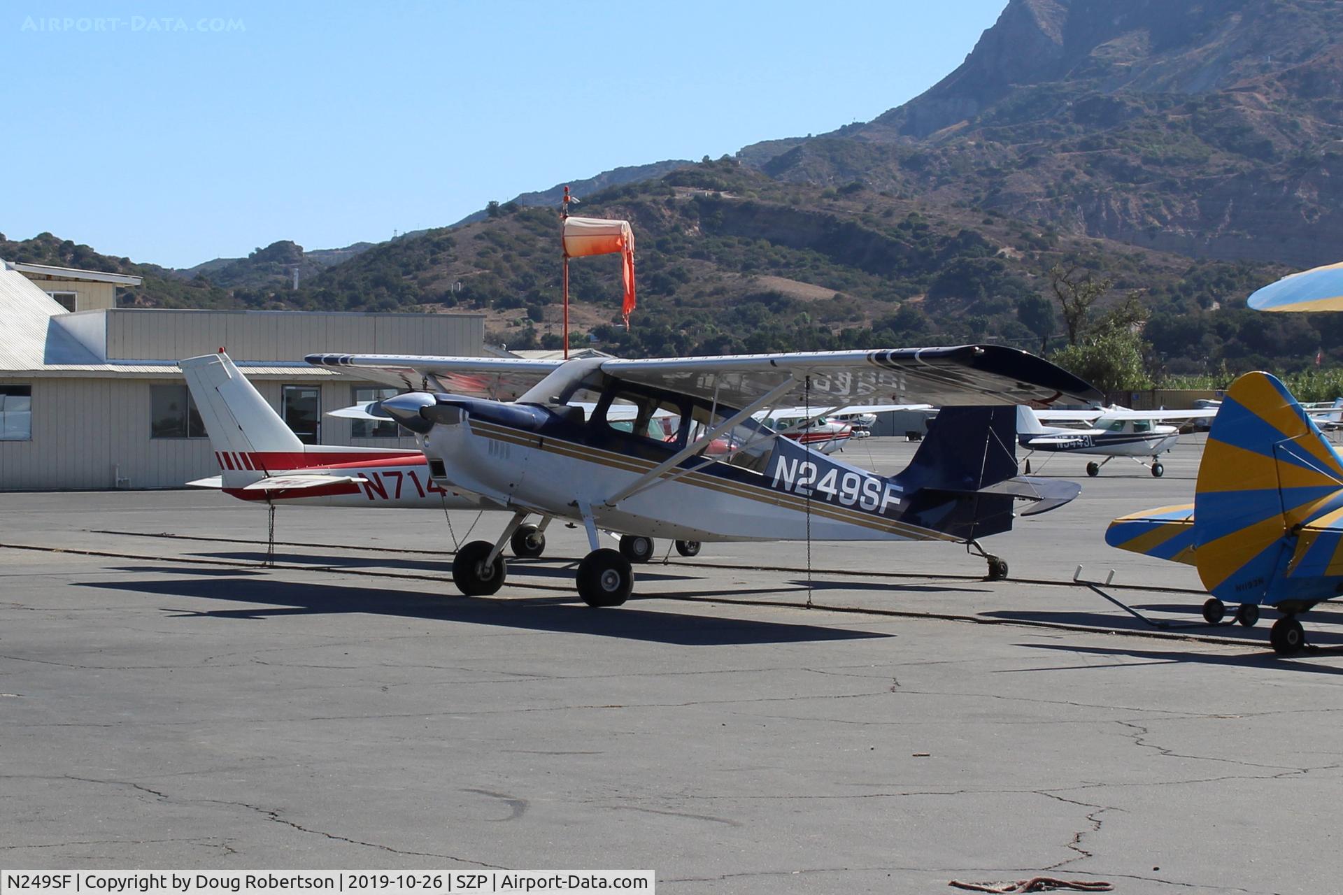 N249SF, 2000 American Champion 8GCBC Scout C/N 418-2000, 2000 American Champion 8GCBC SCOUT, Lycoming O-360-C1G 180 Hp, on Transient Ramp