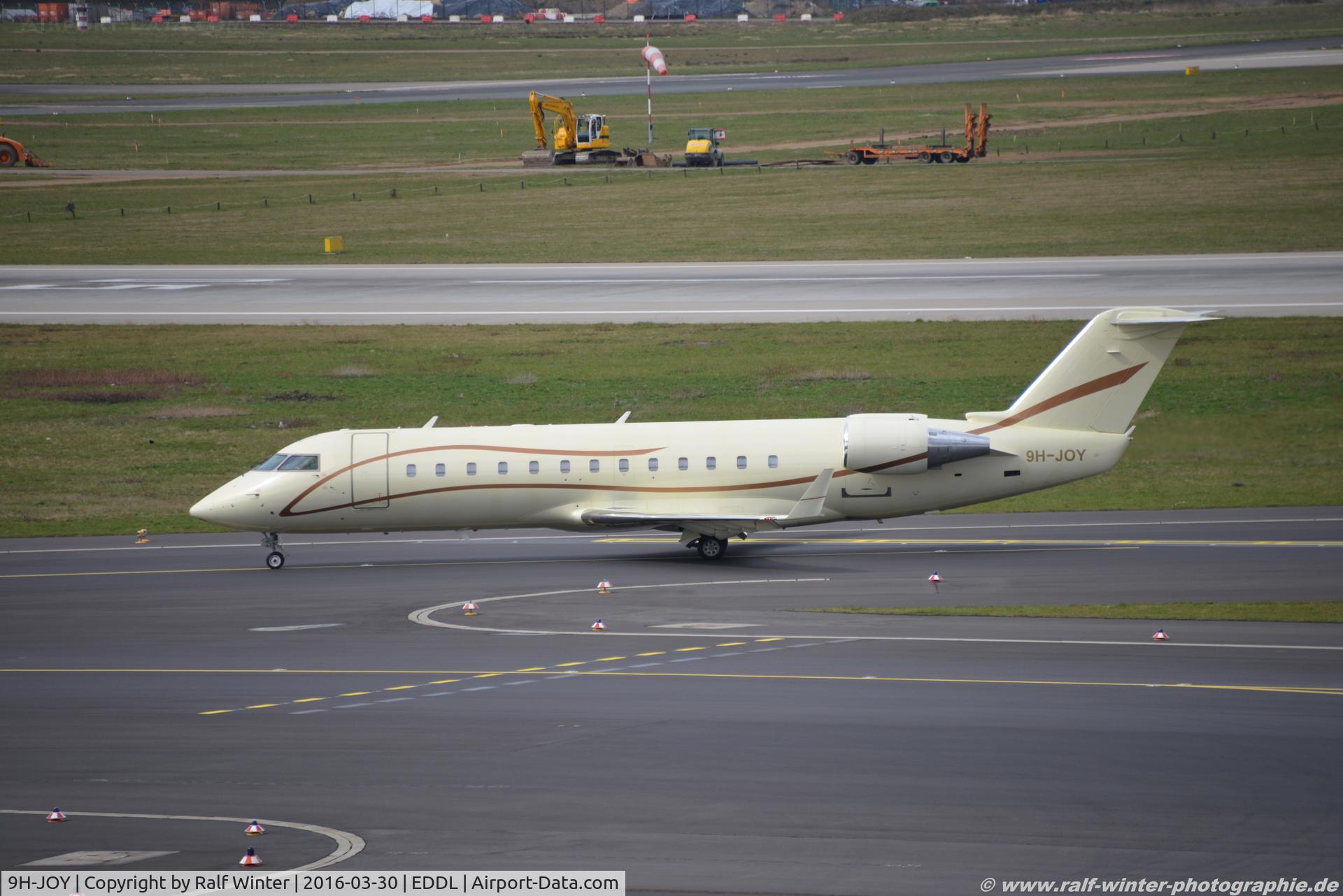 9H-JOY, 2002 Bombardier CRJ-200ER (CL-600-2B19) C/N 7644, Bombardier CL-600-2B19 CRJ-200ER - AXY Air X Charter - 7644 - 9H-JOY - 30.03.2016 - DUS