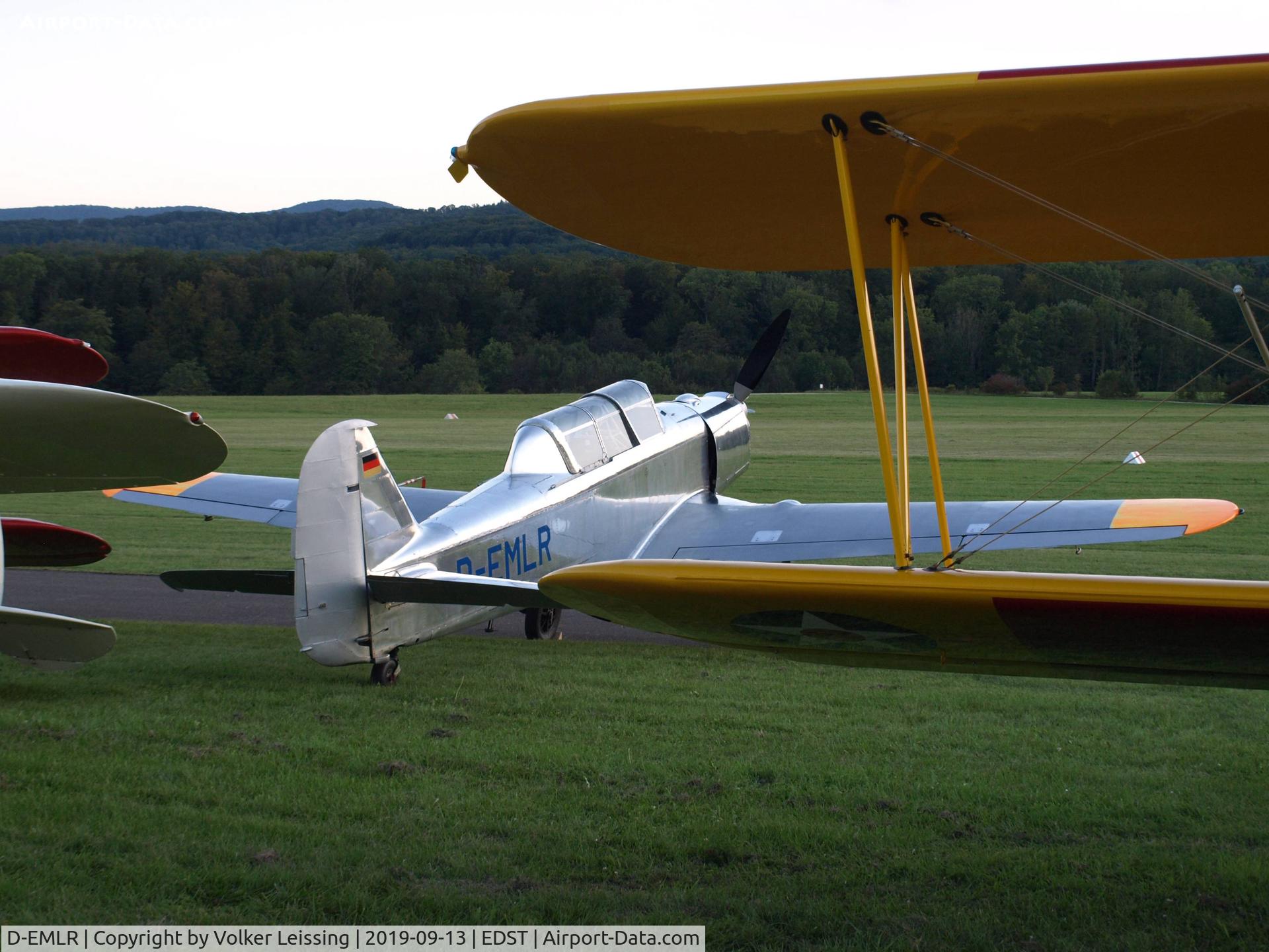 D-EMLR, 1947 Pilatus P2-05 C/N 25, parking at OTT19