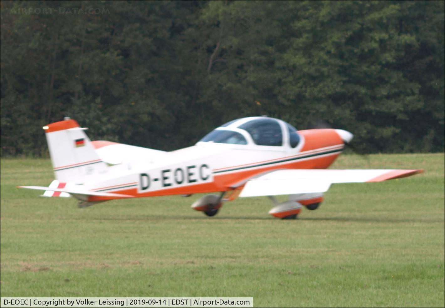 D-EOEC, 1972 Bolkow Bo-209 Monsun C/N 201, landing at OTT19