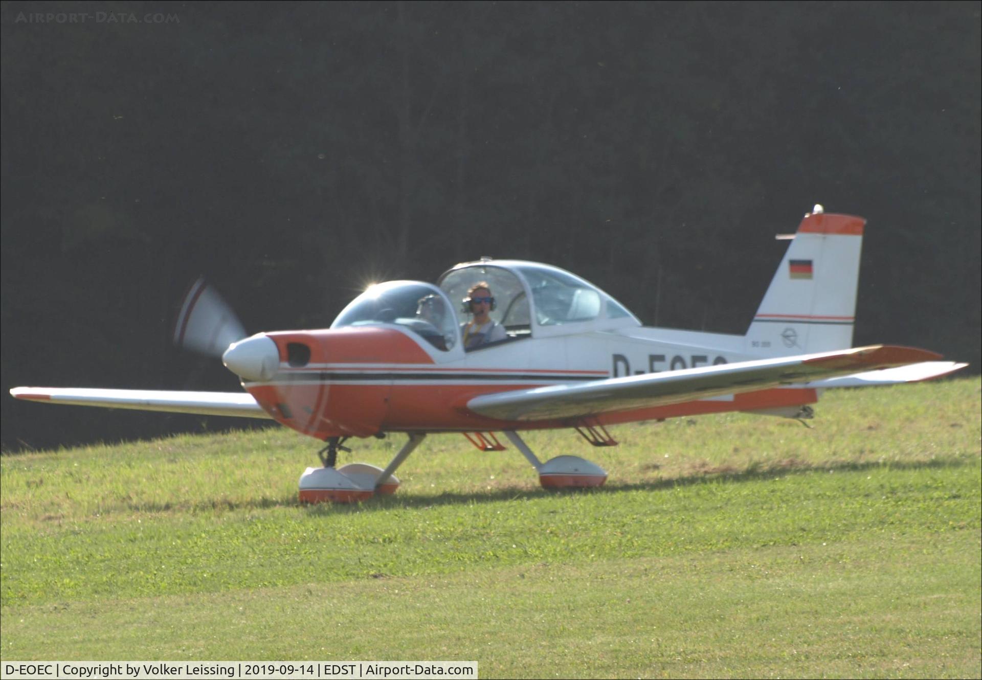 D-EOEC, 1972 Bolkow Bo-209 Monsun C/N 201, taxi to rwy