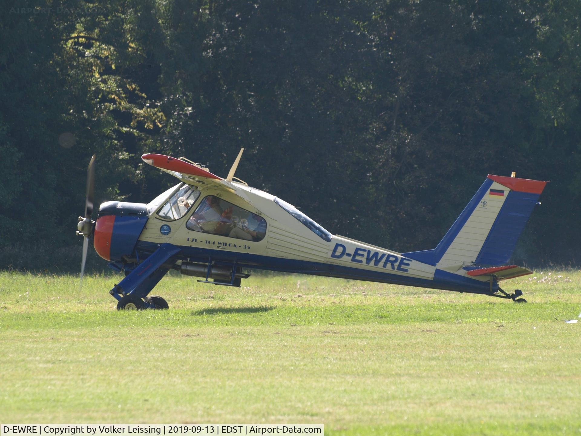 D-EWRE, 1976 PZL 104 Wilga 35A C/N 96328, taxi at OTT19