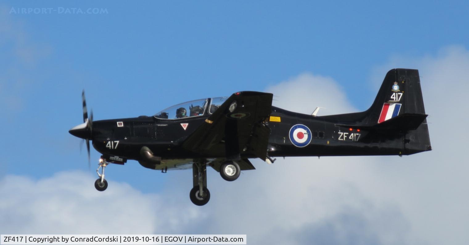 ZF417, 1992 Short S-312 Tucano T1 C/N S136/T107, On farewell tour