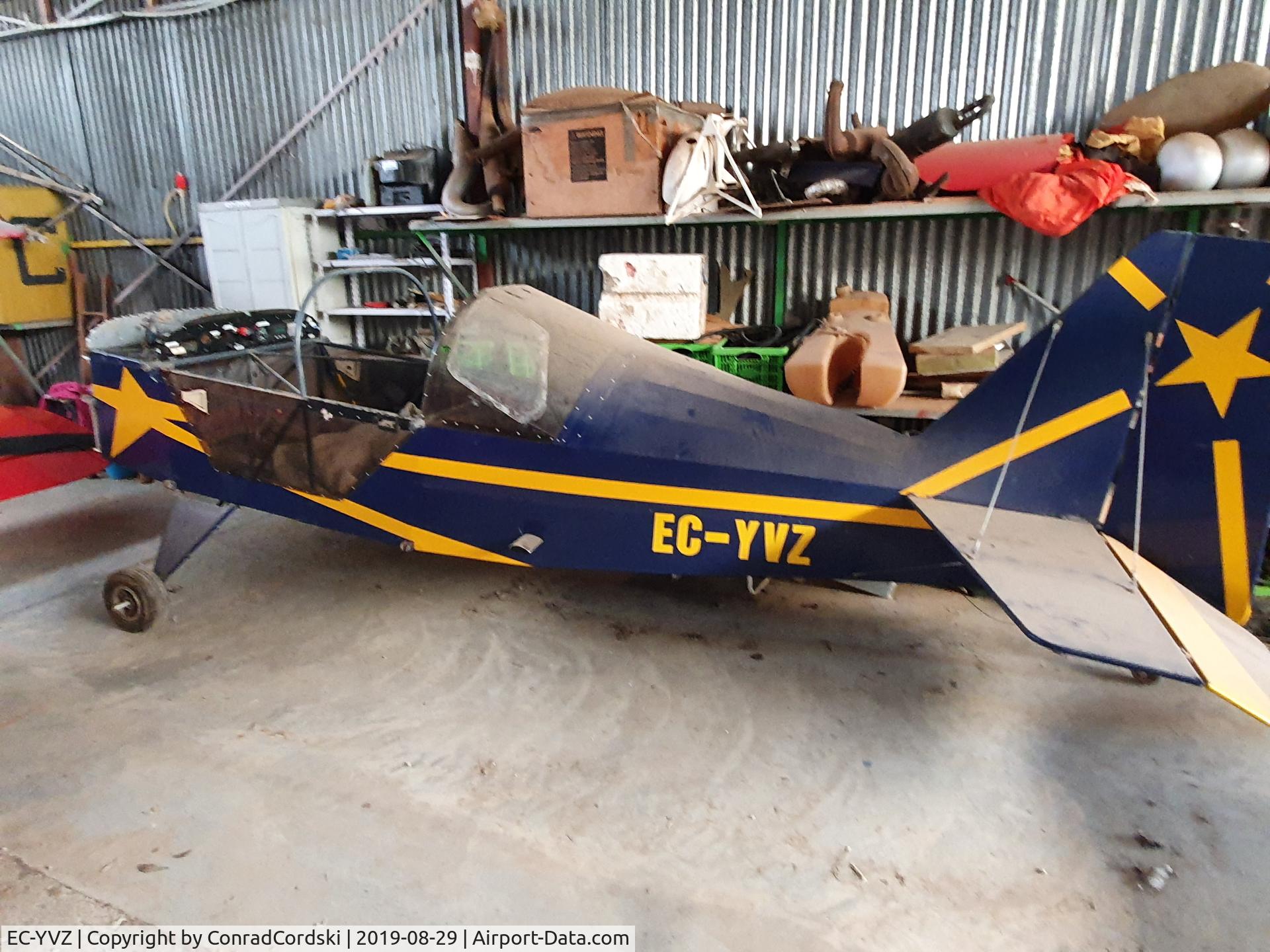 EC-YVZ, Rans Sakota C/N 98/92, No engine or wings at Binissalem Mallorca