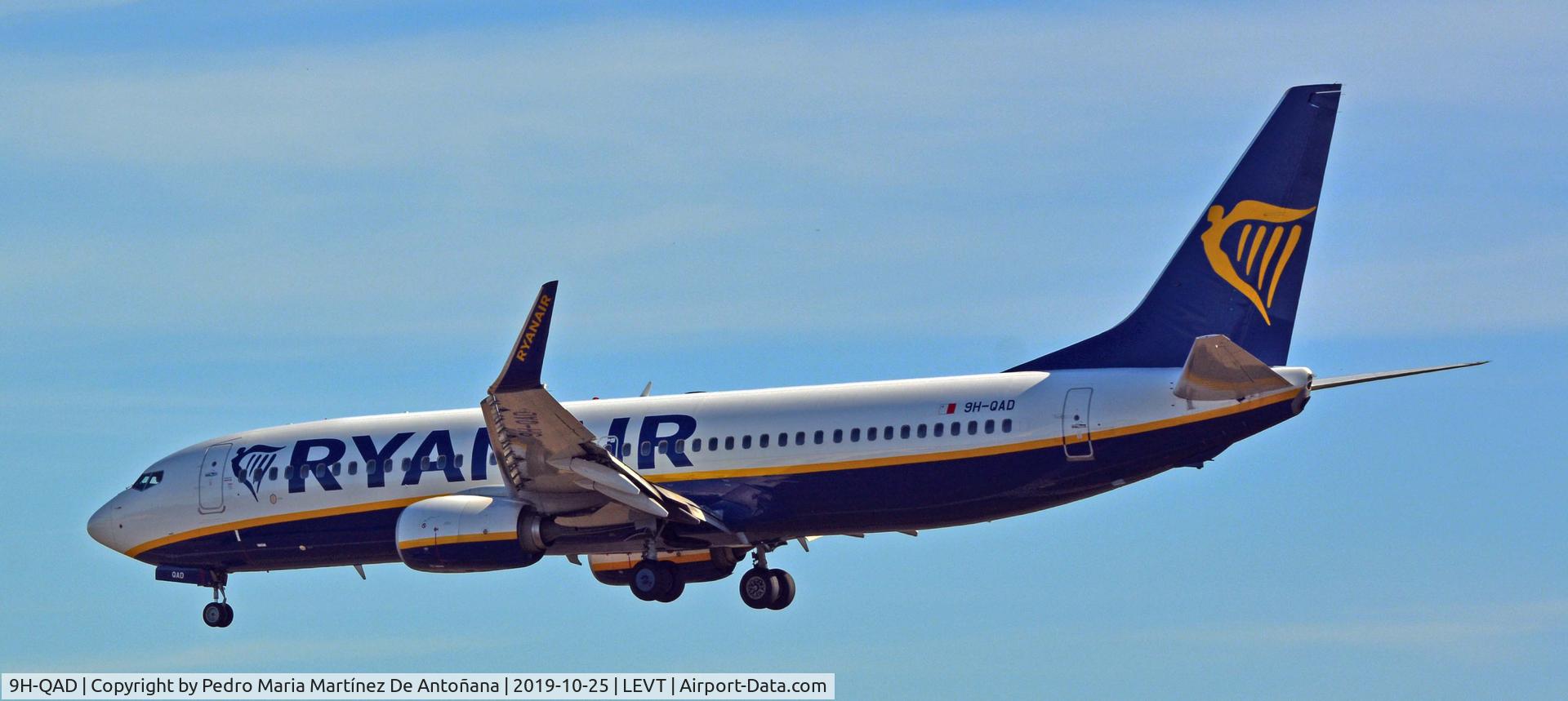 9H-QAD, 2017 Boeing 737-8AS C/N 44813, Aeropuerto de Foronda - Vitoria-Gasteiz - Euskadi - España