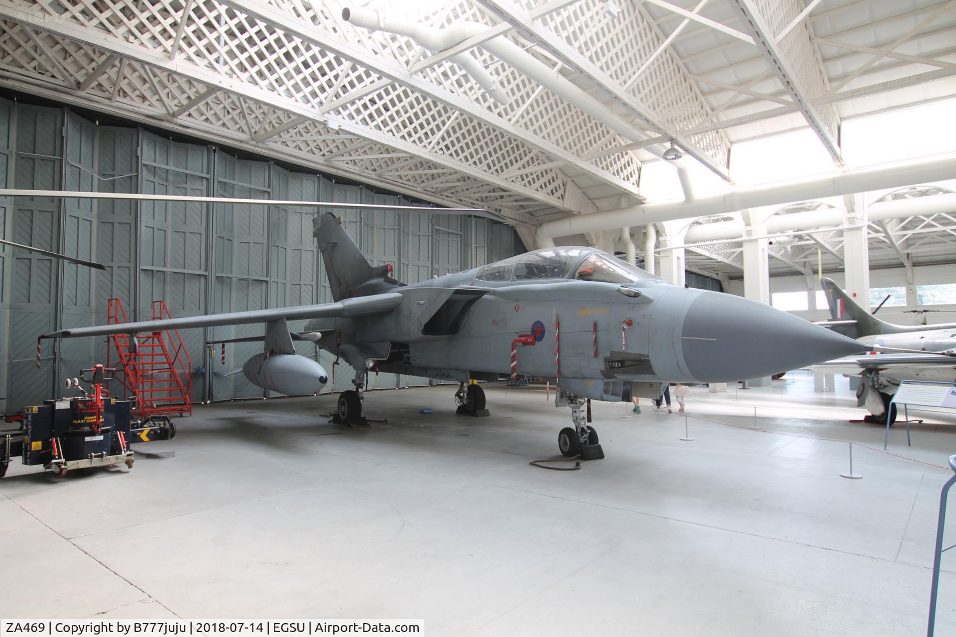 ZA469, 1983 Panavia Tornado GR.1 C/N 288/BS099/3135, now on dispaly at Duxford IWM