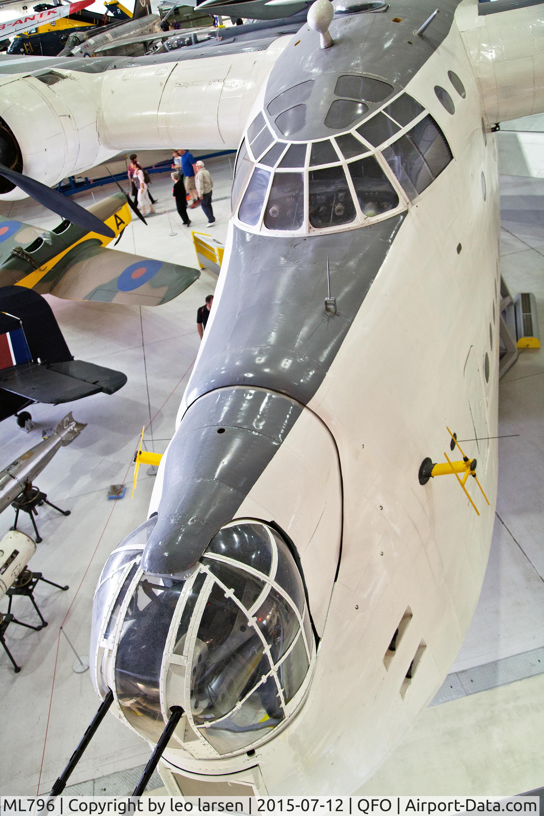 ML796, 1944 Short S.25 Sunderland Mk.V C/N SH.1071, Duxford Museum 12.7.2015