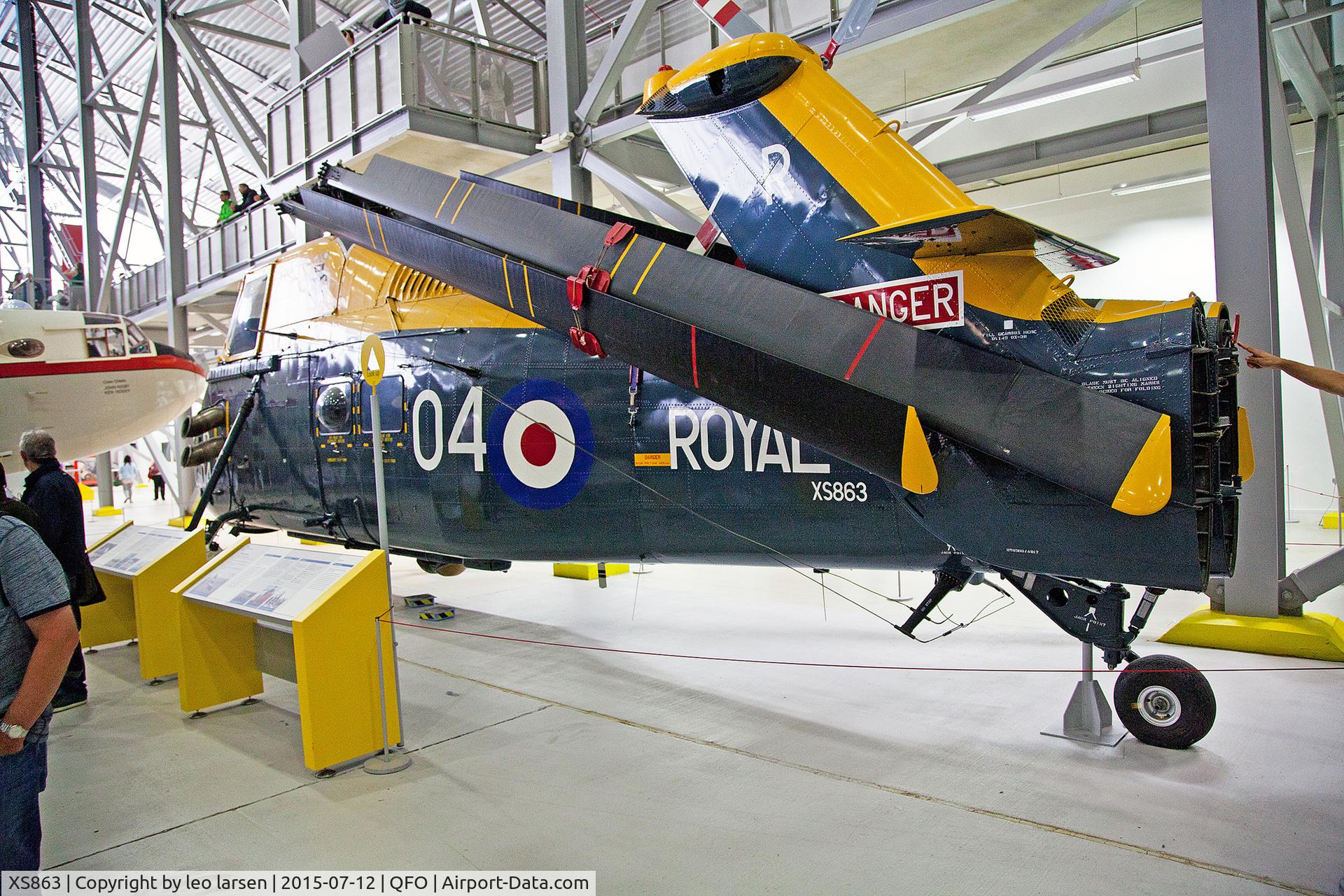 XS863, 1965 Westland Wessex HAS.1 C/N WA243, Duxford 12.7.2015