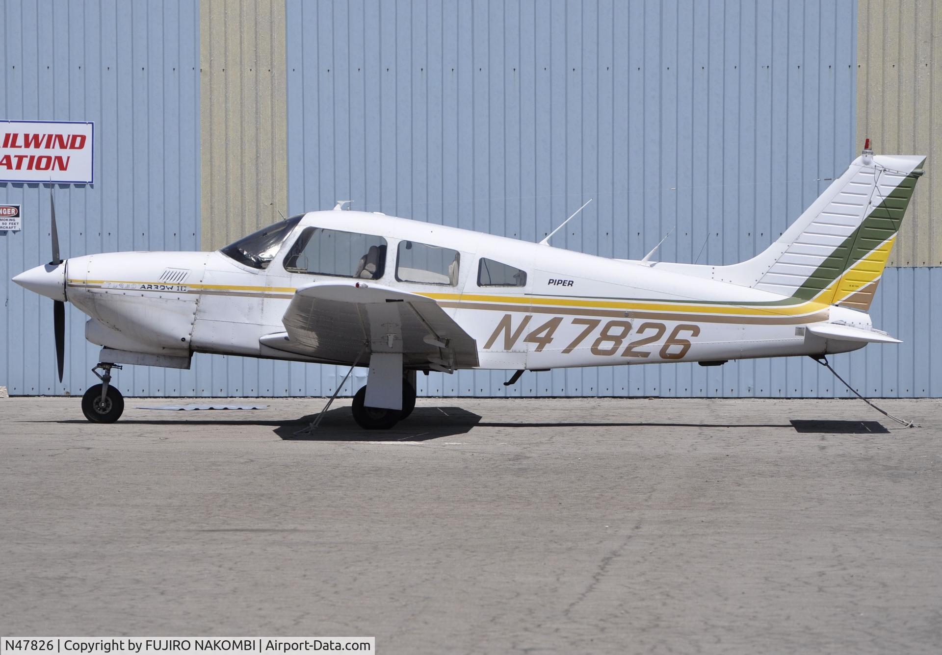 N47826, 1977 Piper PA-28R-201T Cherokee Arrow III C/N 28R-7803021, 1977 Piper PA-28R-201T