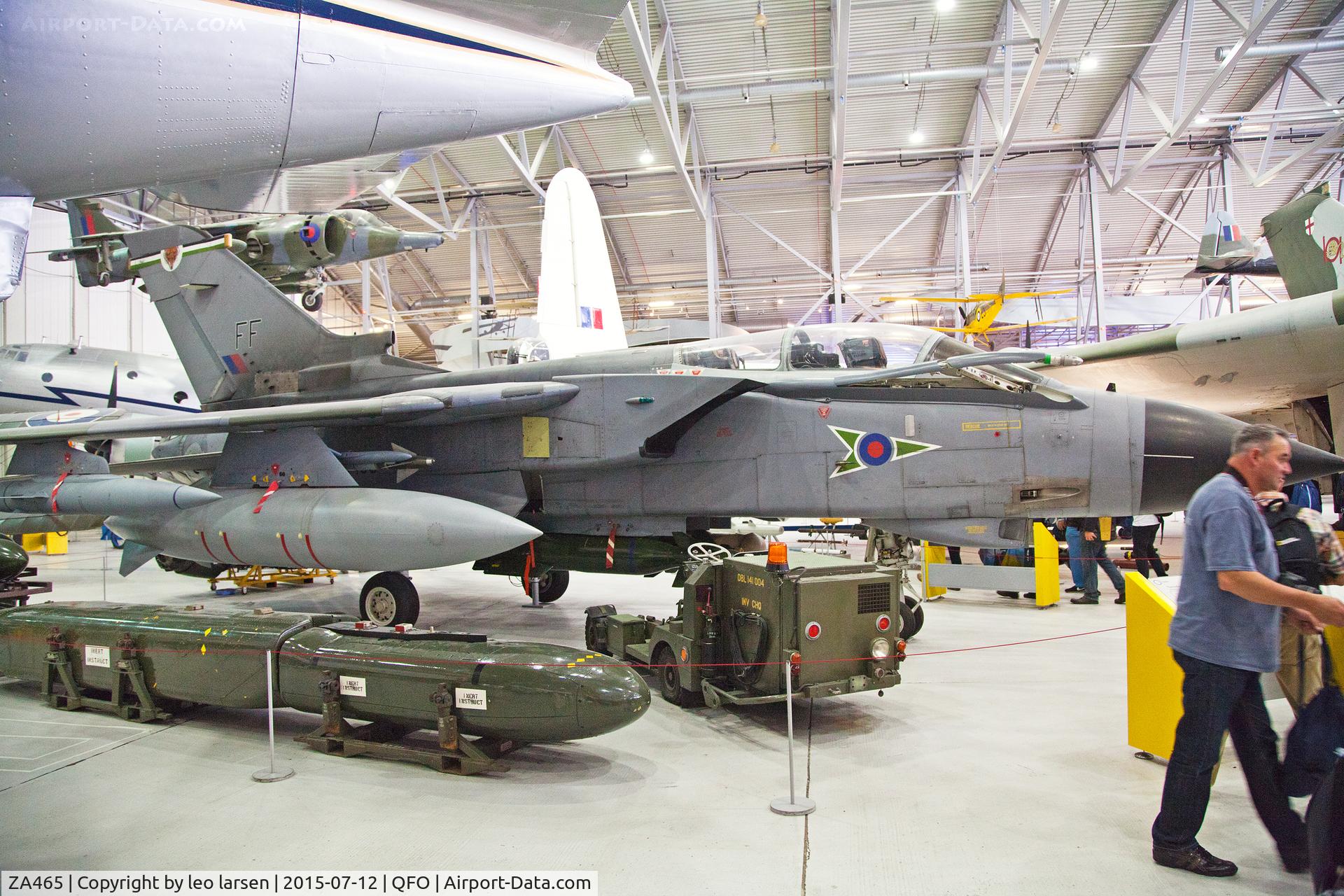 ZA465, 1983 Panavia Tornado GR.1B C/N 278/BS095/3131, duxford 12.7.2015