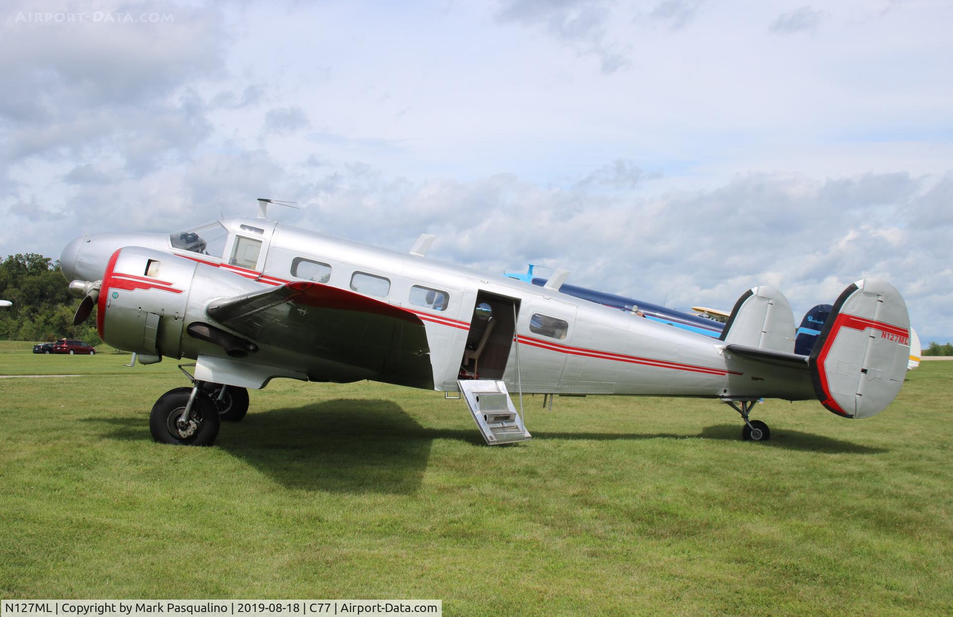 N127ML, 1946 Beech D18S C/N A-212, Beech D18S
