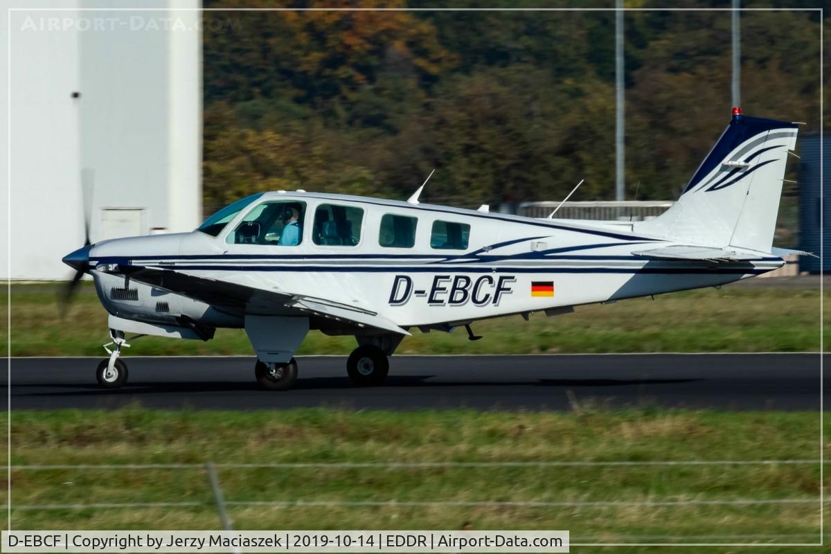 D-EBCF, 1993 Beech B36TC Bonanza Bonanza C/N EA-543, Beech B36TC Bonanza