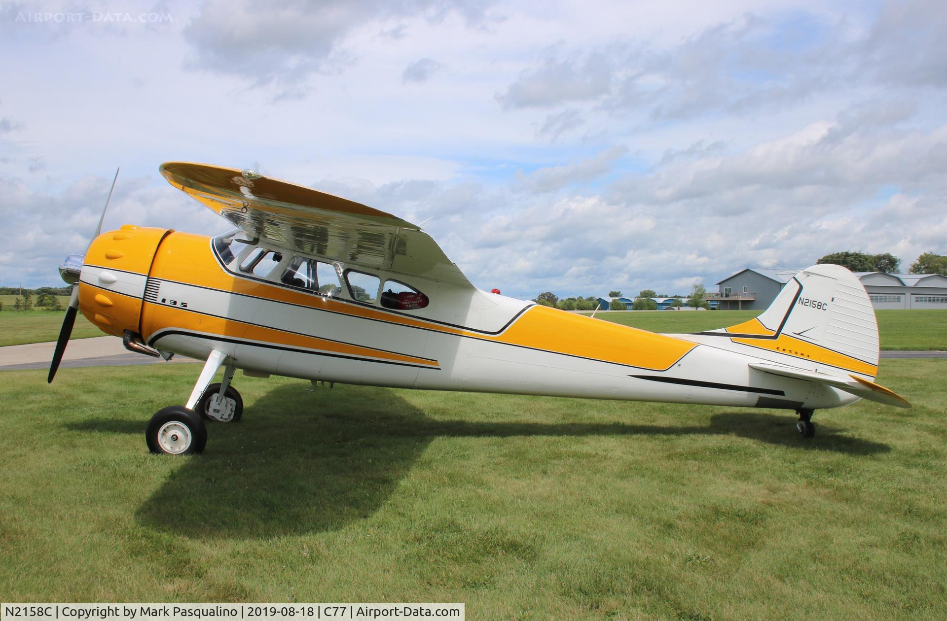 N2158C, 1954 Cessna 195B Businessliner C/N 16143, Cessna 195B