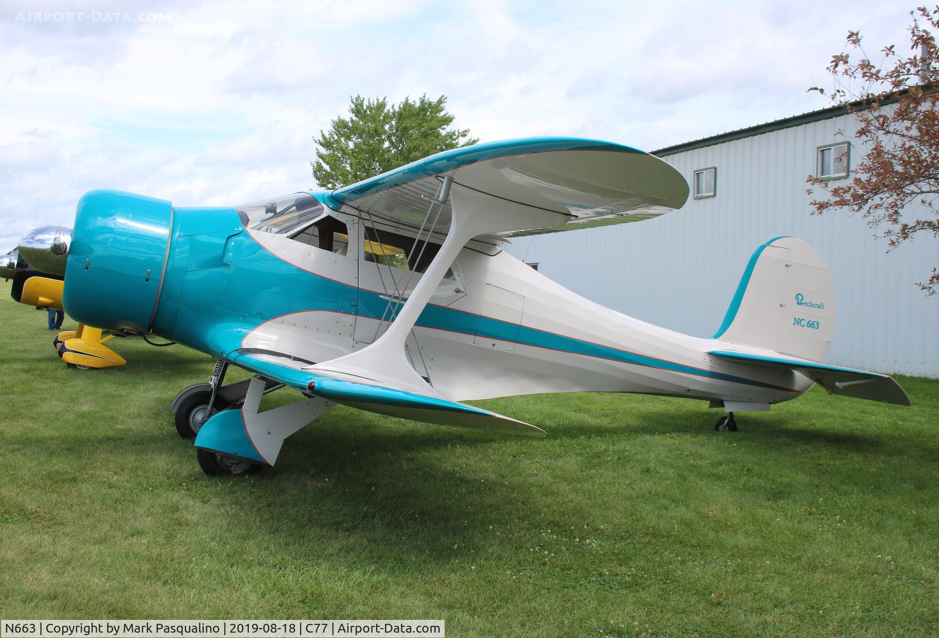 N663, 1943 Beech D17S Staggerwing C/N 4903, Beech D17S