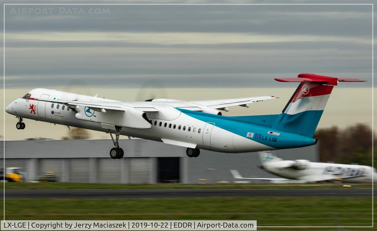 LX-LGE, 2009 De Havilland Canada DHC-8-402Q Dash 8 C/N 4284, De Havilland Canada DHC-8-402Q,