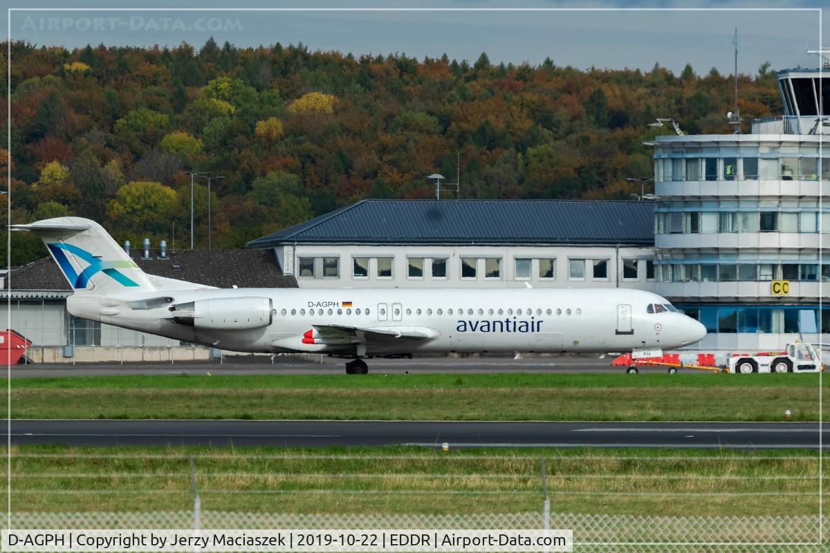 D-AGPH, 1990 Fokker 100 (F-28-0100) C/N 11308, Fokker 100 (F-28-0100