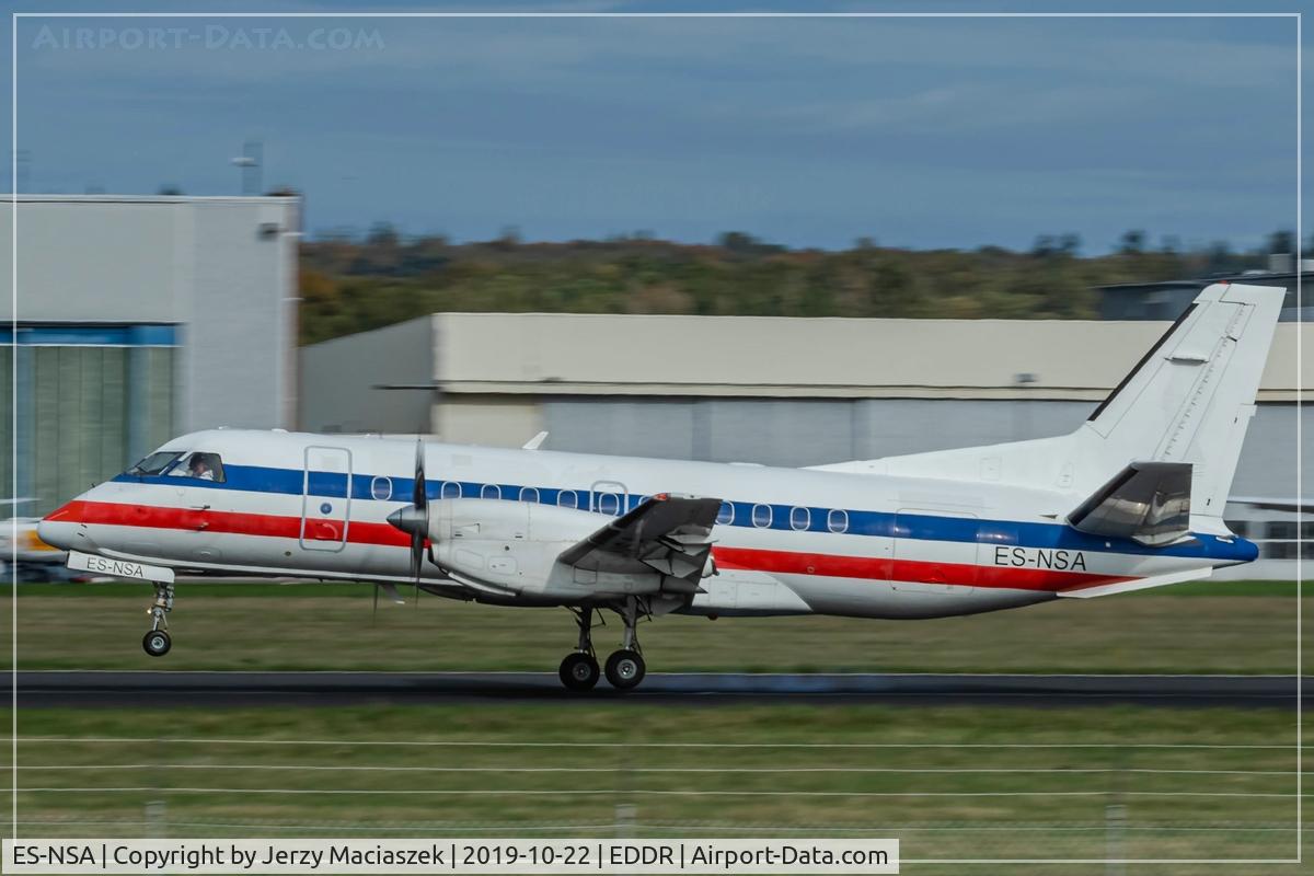 ES-NSA, 1990 Saab 340B C/N 340B-219, Saab 340A,