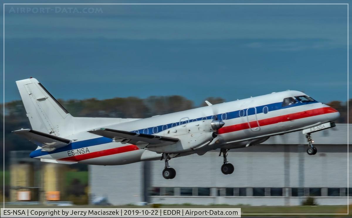 ES-NSA, 1990 Saab 340B C/N 340B-219, Saab 340A,