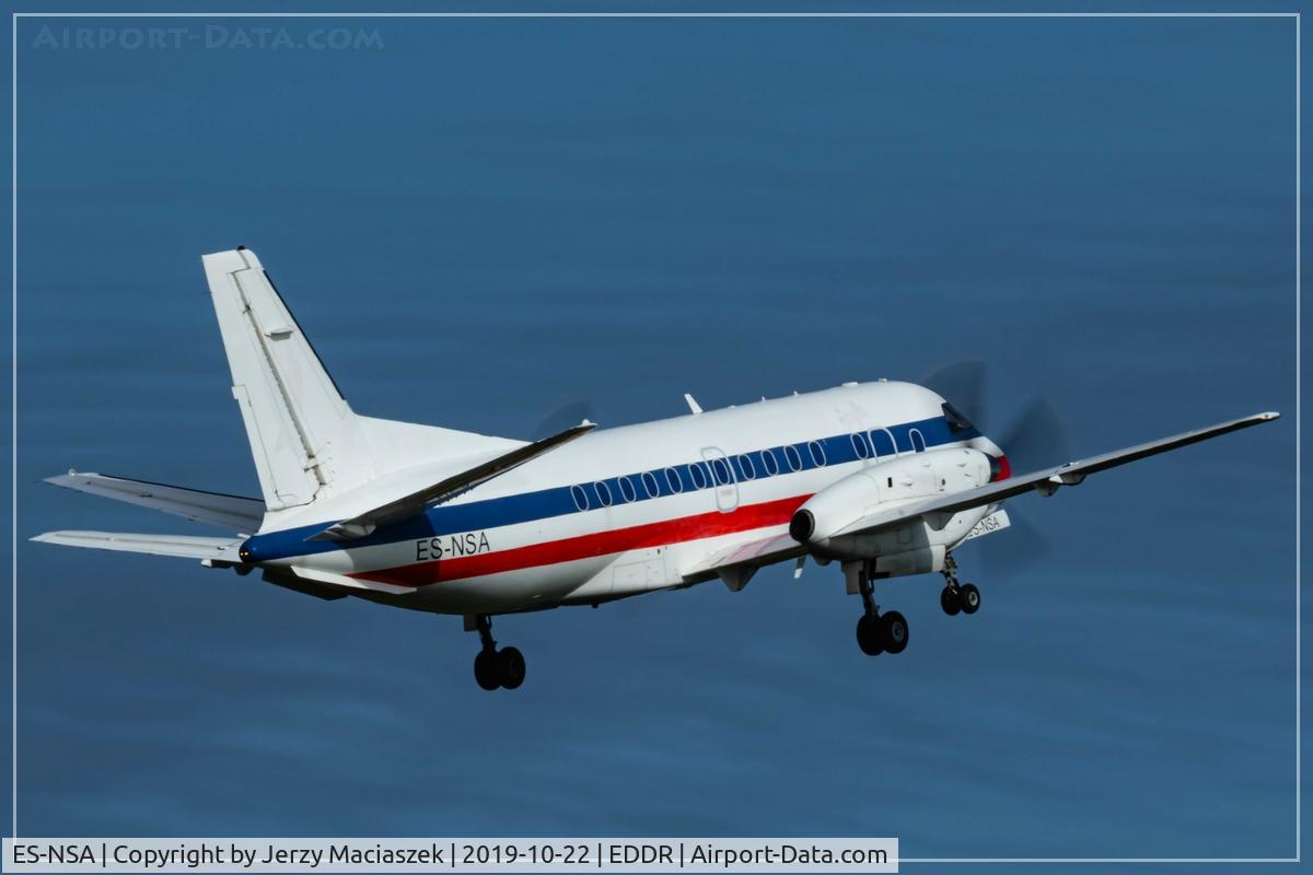 ES-NSA, 1990 Saab 340B C/N 340B-219, Saab 340A,