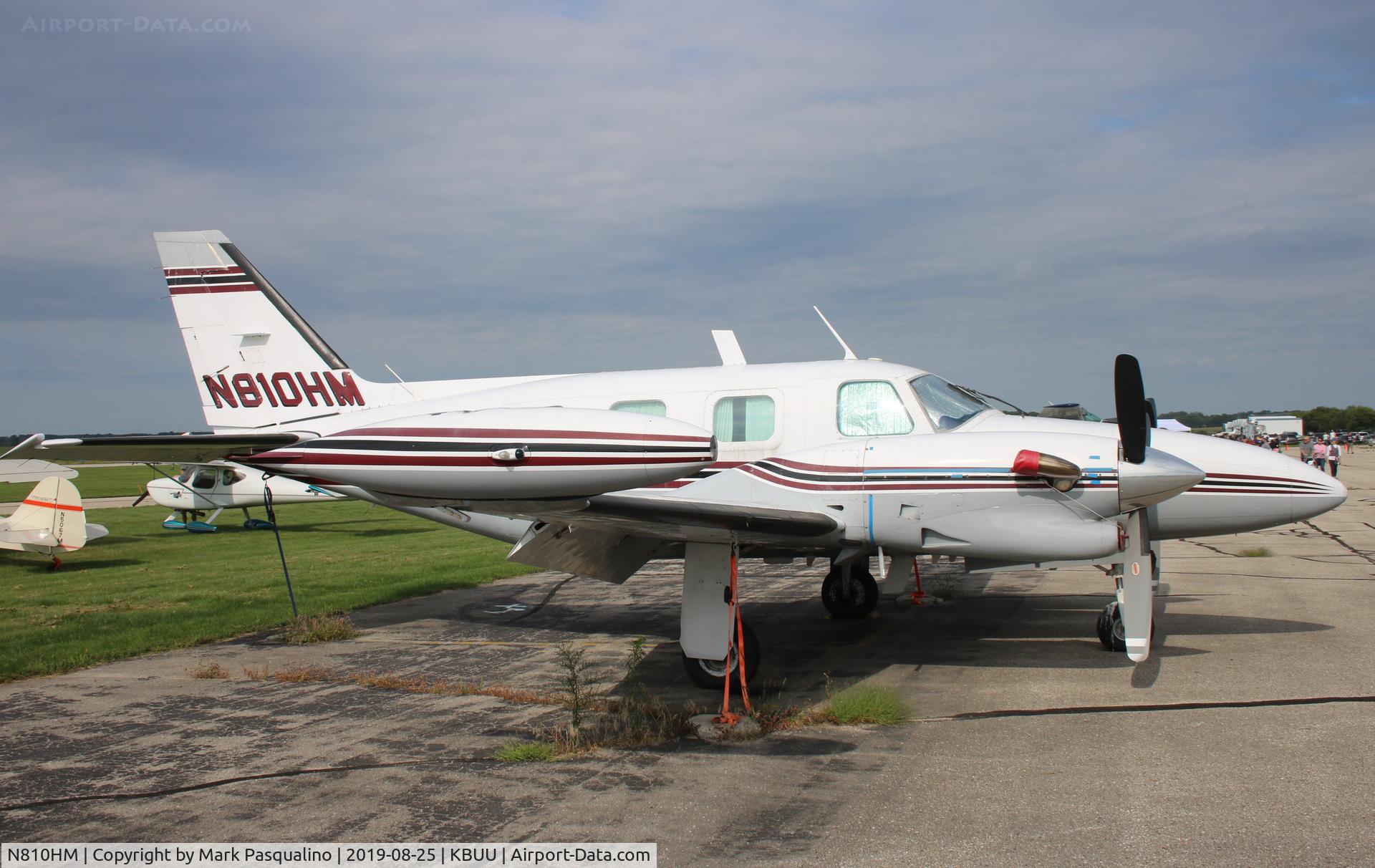 N810HM, 1983 Piper PA-31T1-500 Cheyenne IA C/N 31T-8304002, Piper PA-31T1