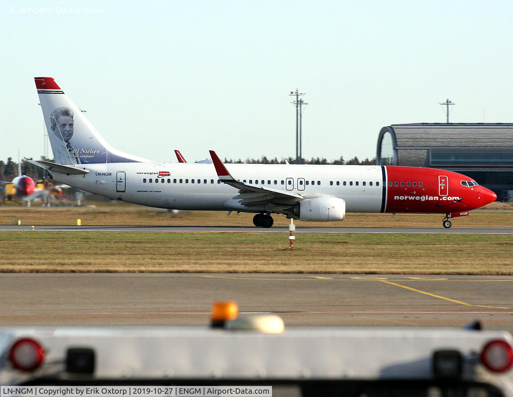 LN-NGM, 2013 Boeing 737-8JP C/N 39024, LN-NGM in OSL