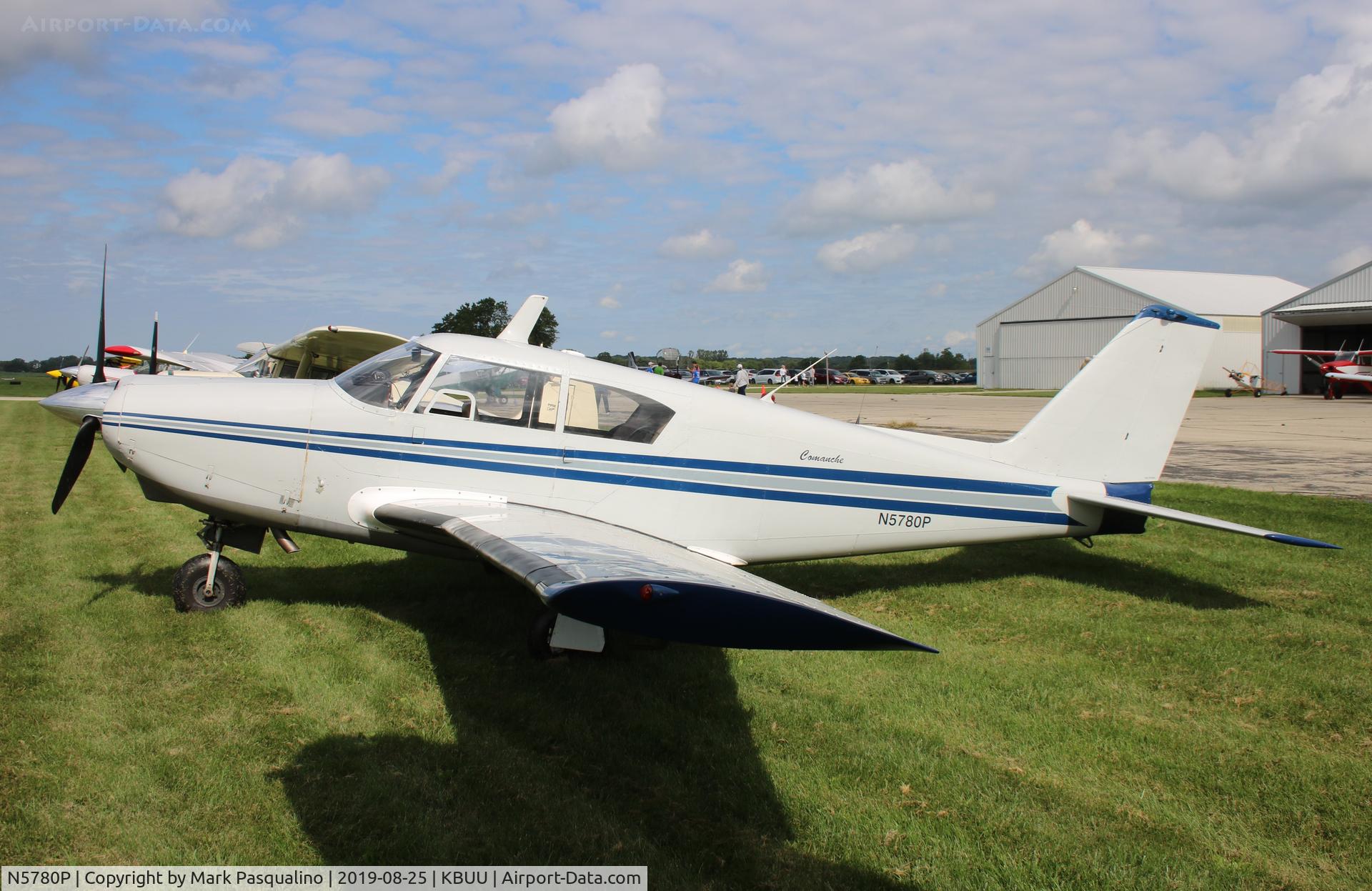 N5780P, 1959 Piper PA-24-250 Comanche C/N 24-859, Piper PA-24-250