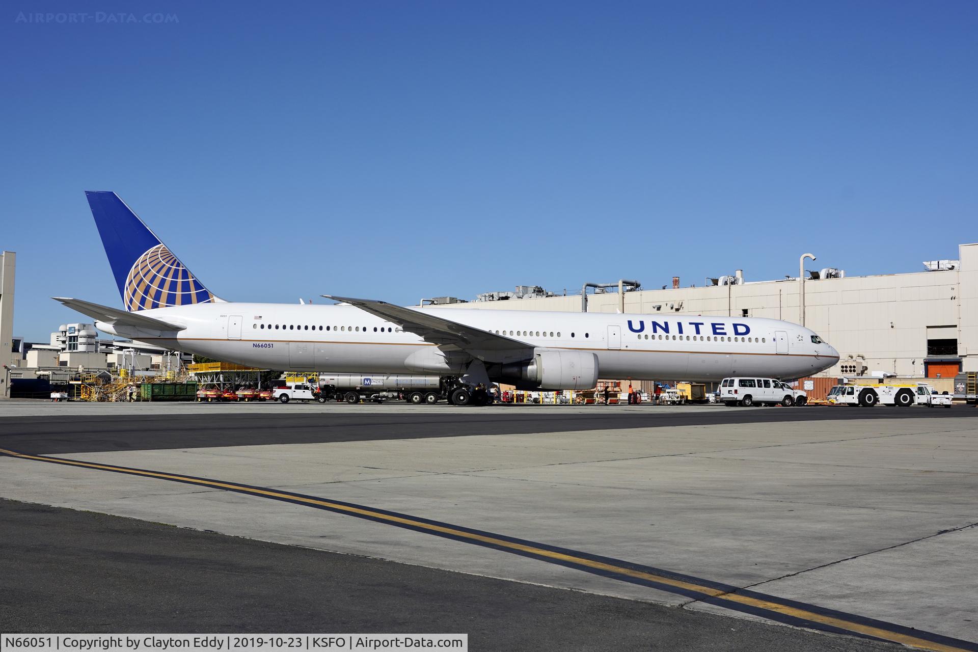 N66051, 2000 Boeing 767-424/ER C/N 29446, SFO 2019.